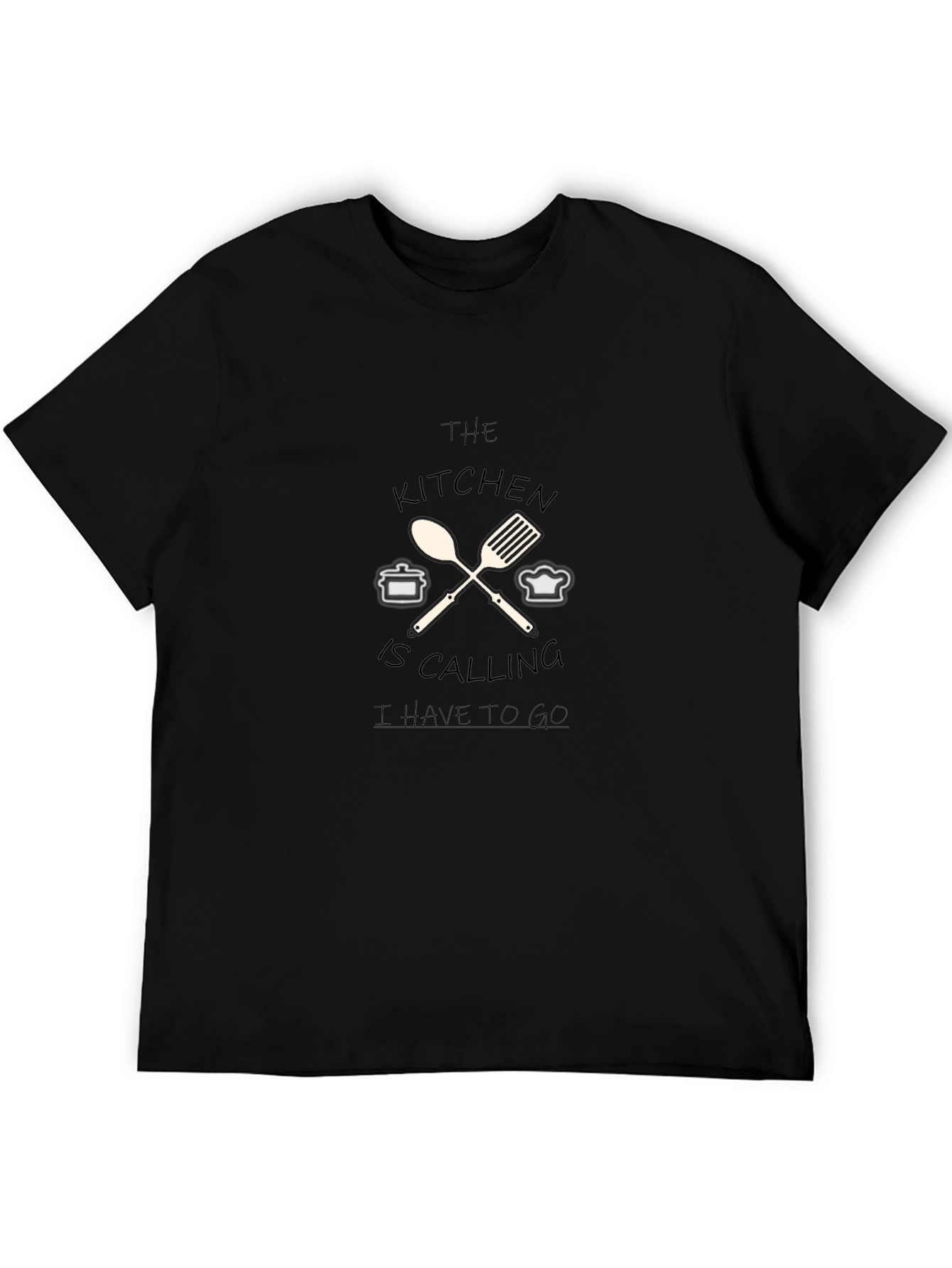 Kitchen Calling Black T-Shirt