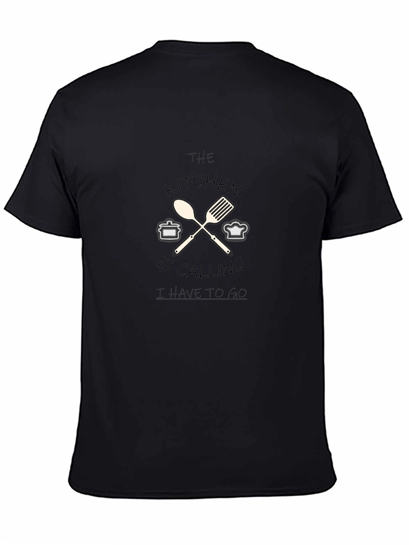 Kitchen Calling Black T-Shirt