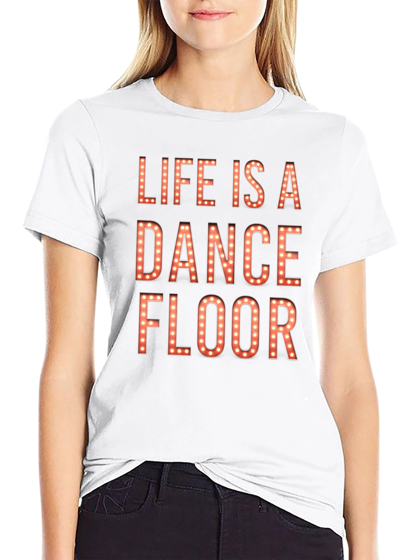 Life is a Dance Floor Graphic T-Shirt