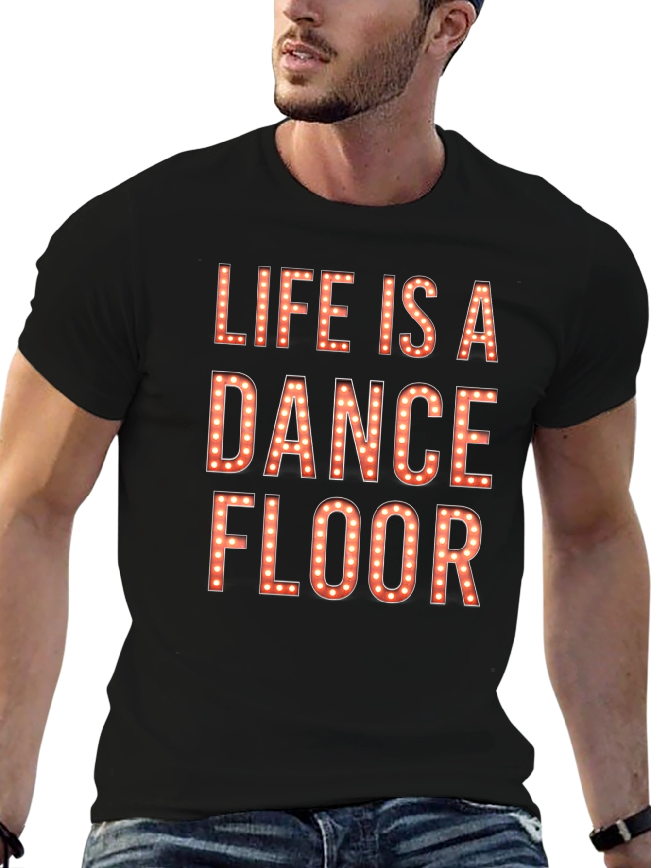 Life is a Dance Floor Graphic T-Shirt