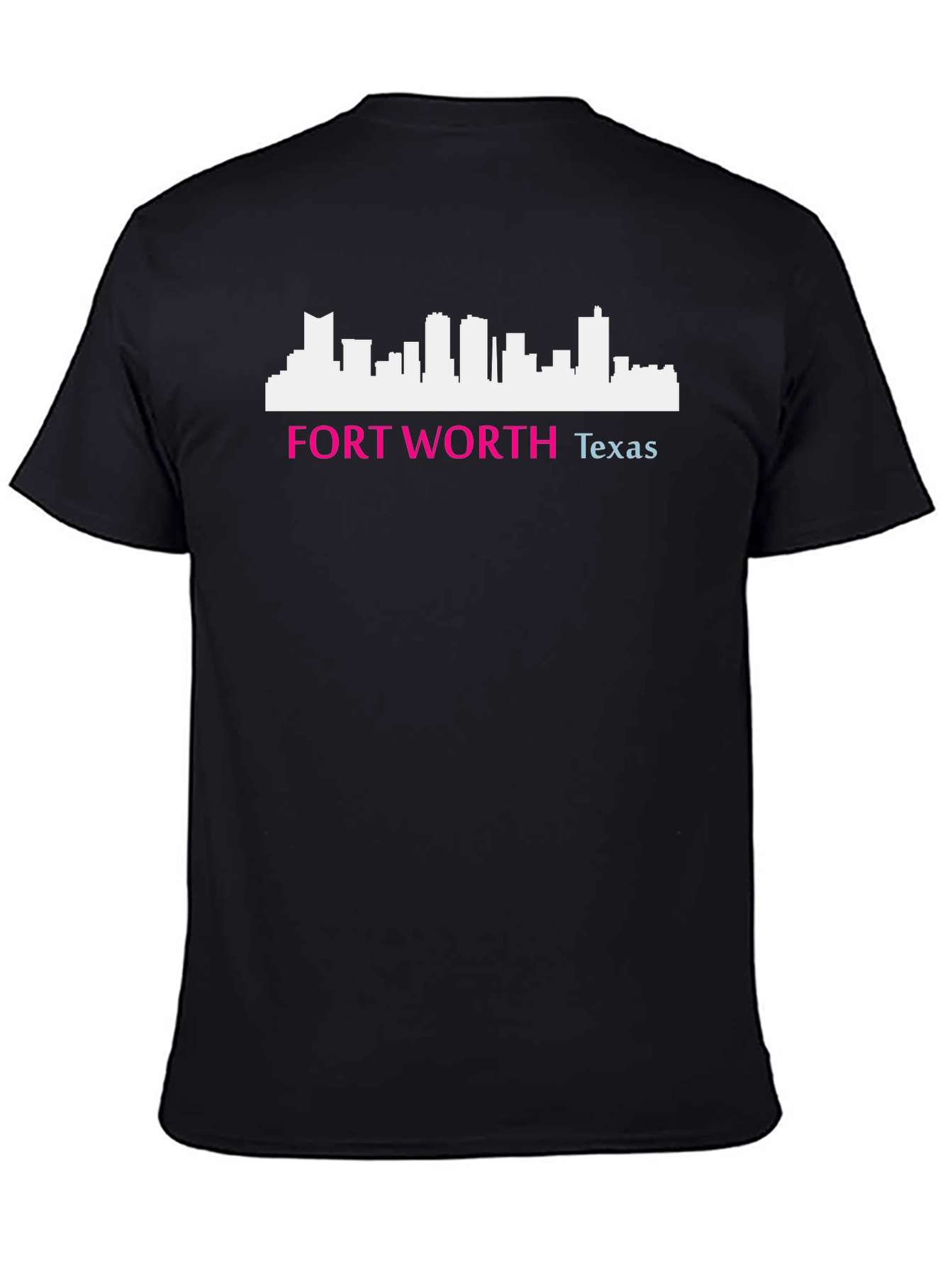Fort Worth Texas Skyline Graphic Tee
