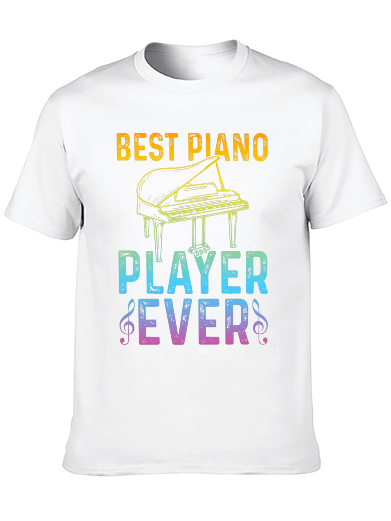 Best Piano Player Ever T-Shirt - Music Lover Tee