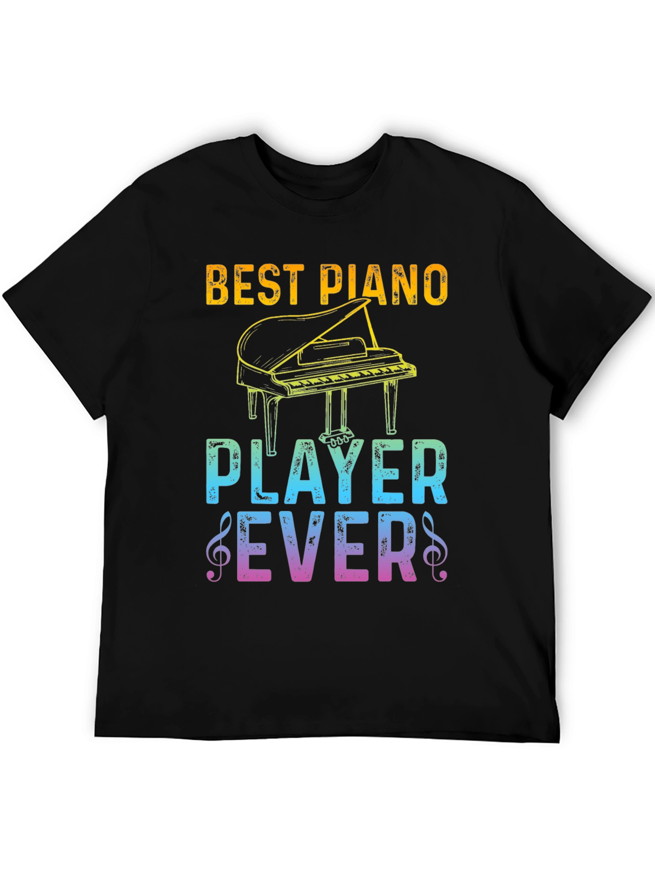 Best Piano Player Ever T-Shirt - Music Lover Tee