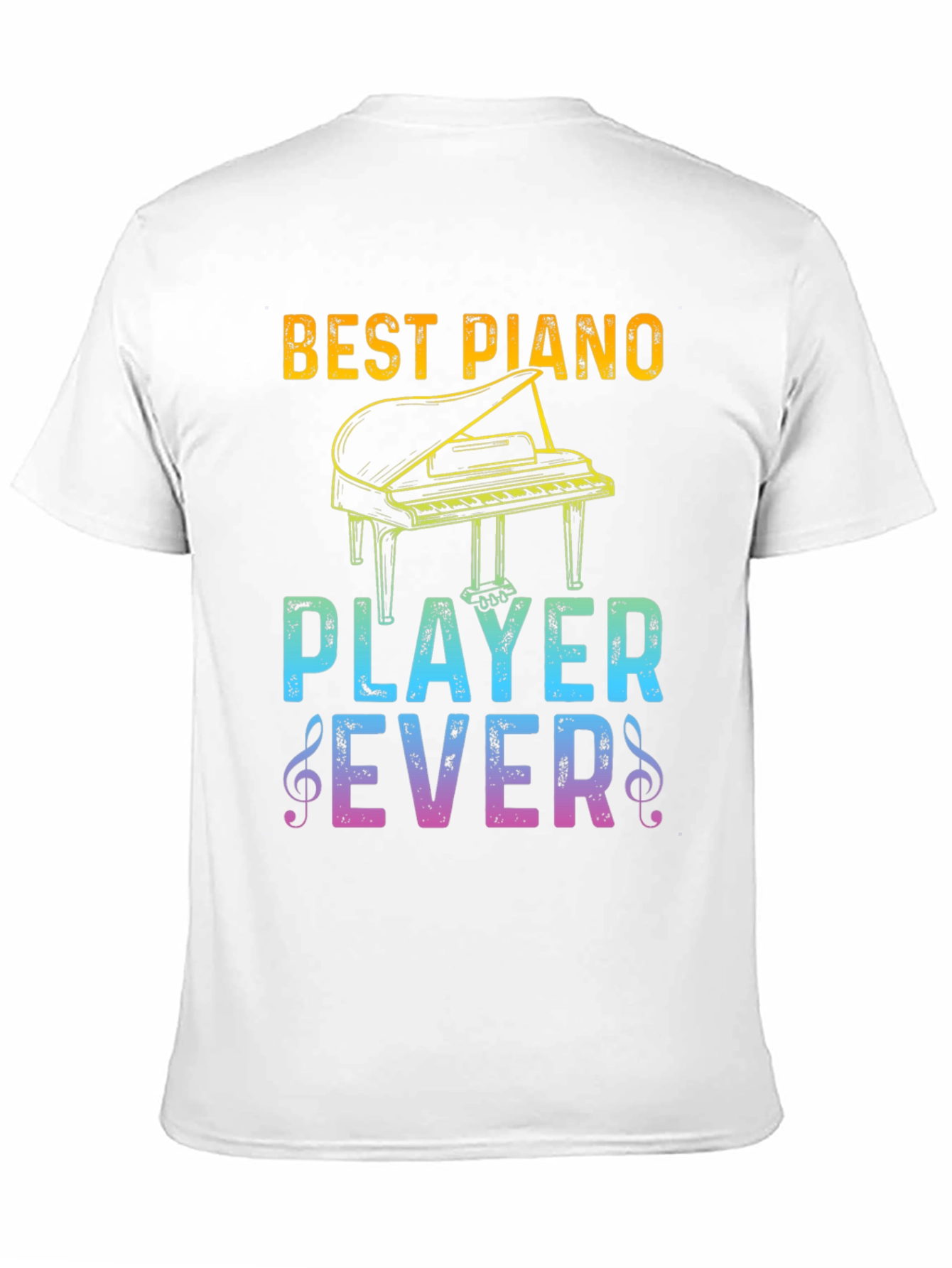 Best Piano Player Ever T-Shirt - Music Lover Tee