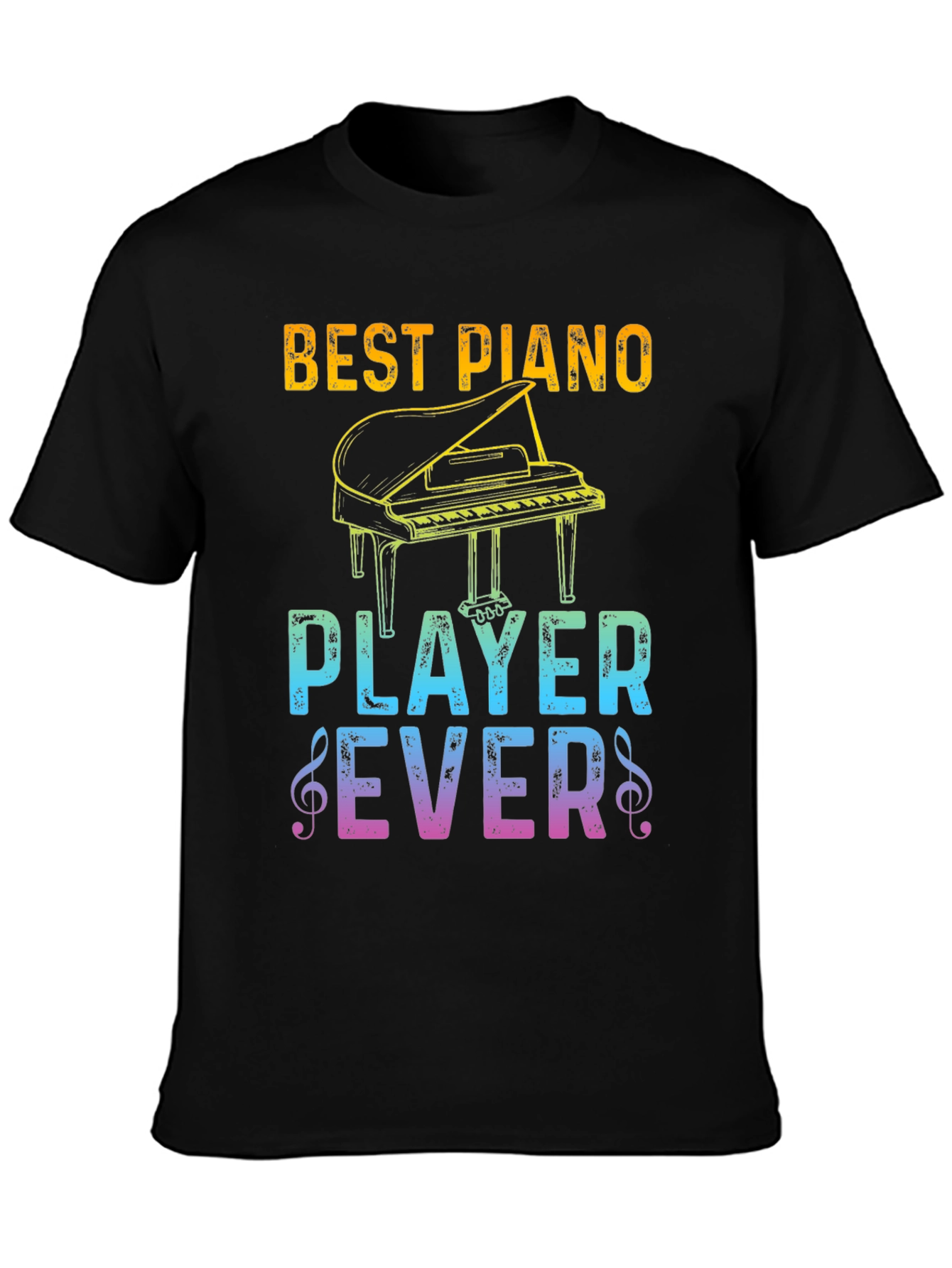 Best Piano Player Ever T-Shirt - Music Lover Tee