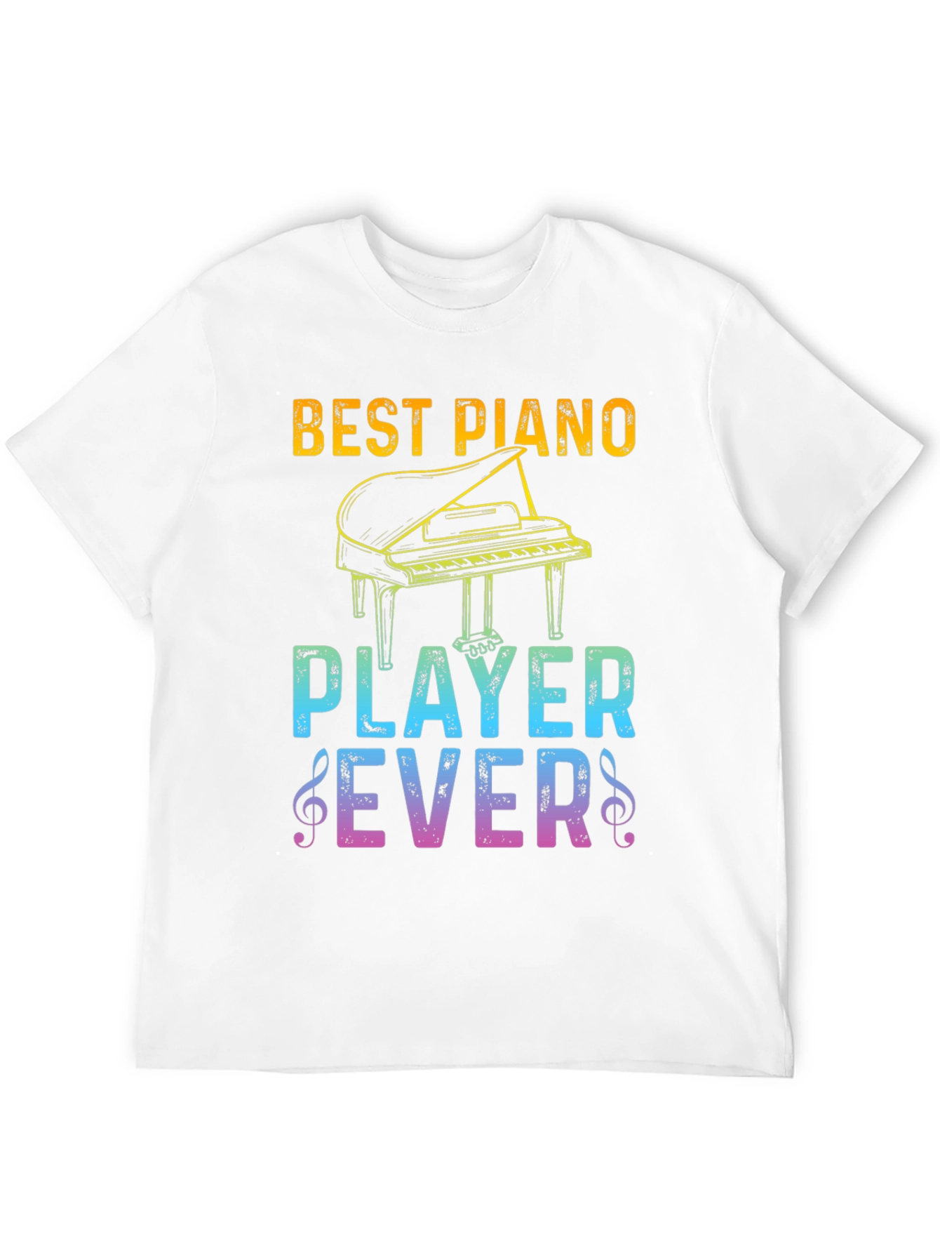 Best Piano Player Ever T-Shirt - Music Lover Tee
