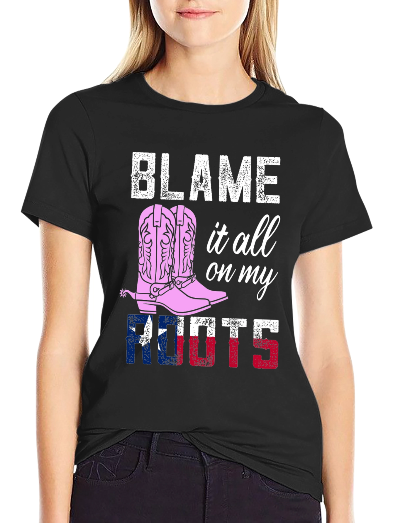 Blame it All on My Roots Graphic Tee