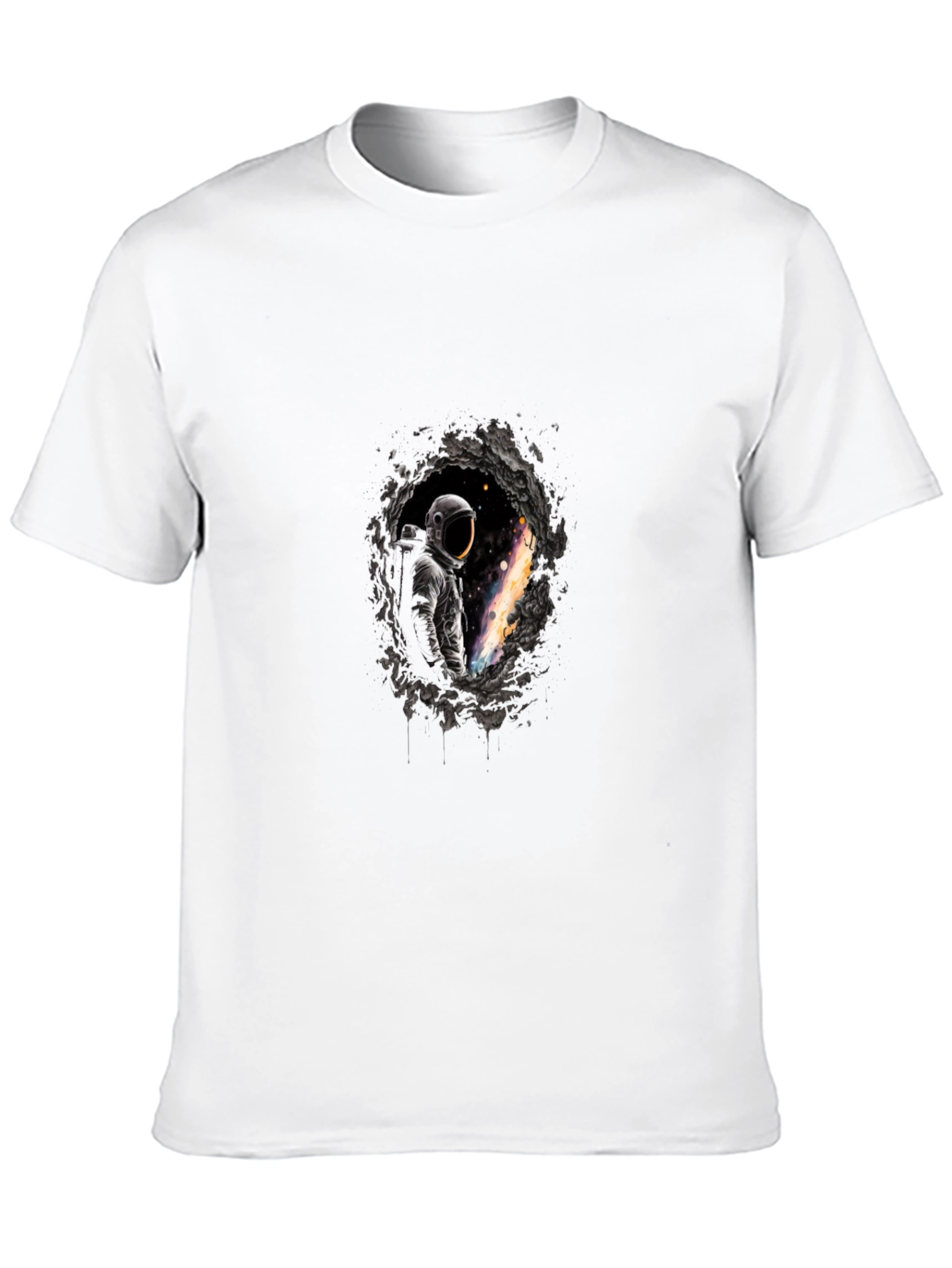 Astronaut Space Portal Graphic Tee