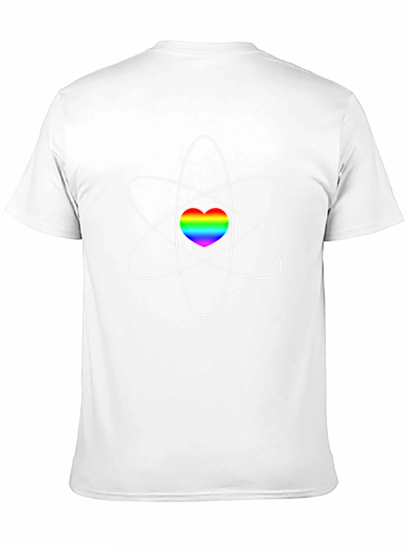 LGBTQ+ Atom Heart T-Shirt - Science Pride Tee