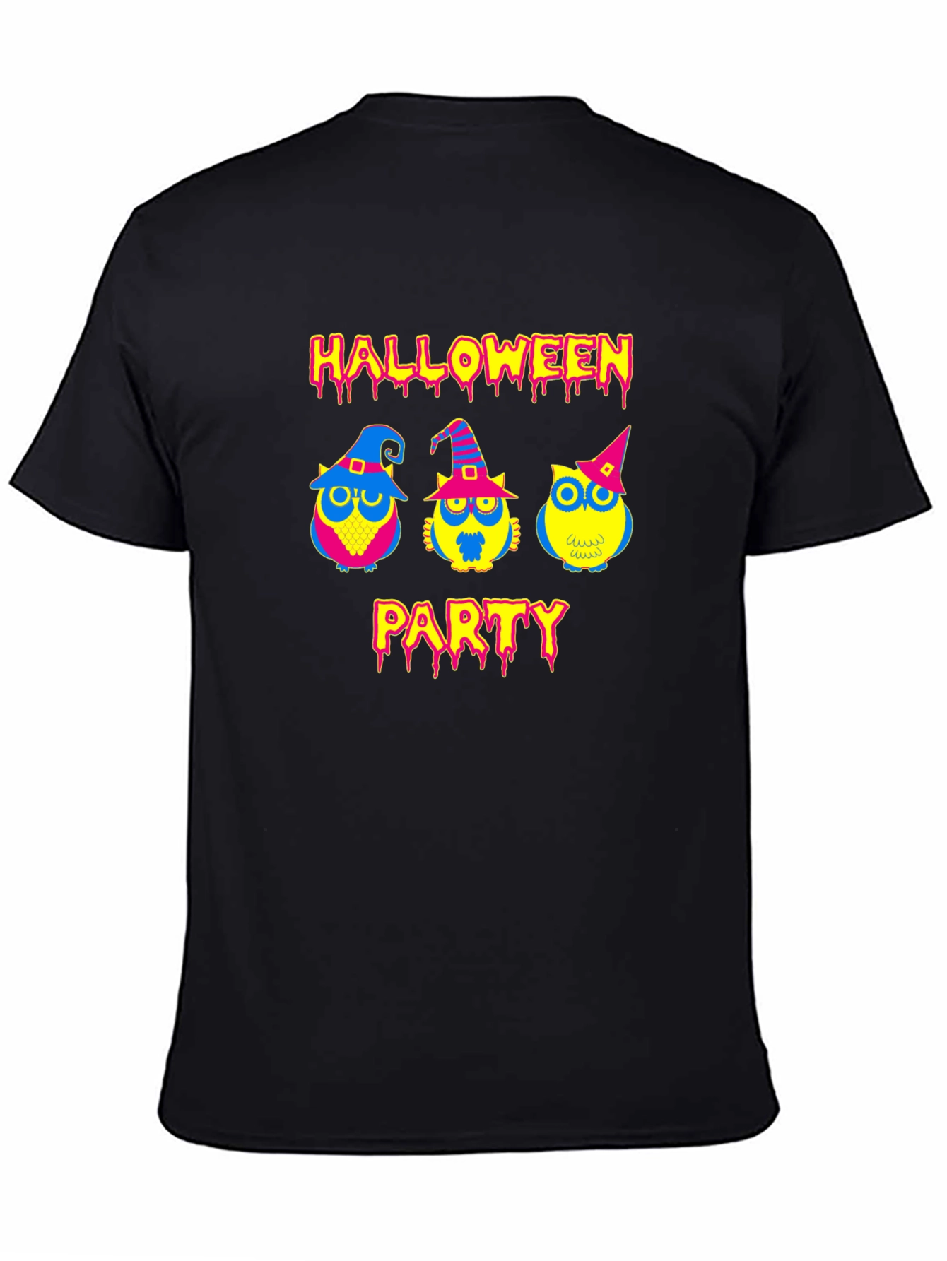 Halloween Party Owls Graphic T-Shirt