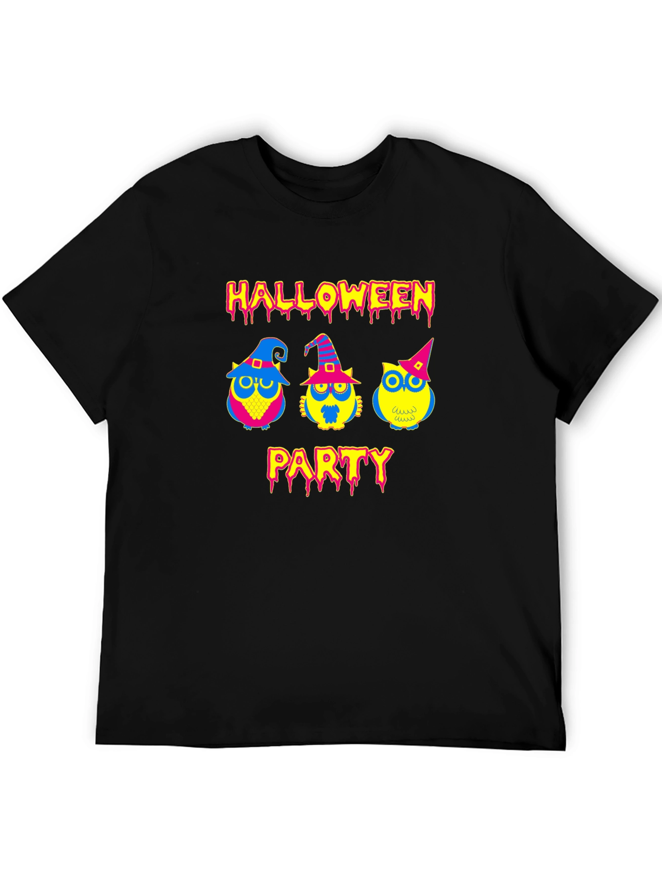 Halloween Party Owls Graphic T-Shirt