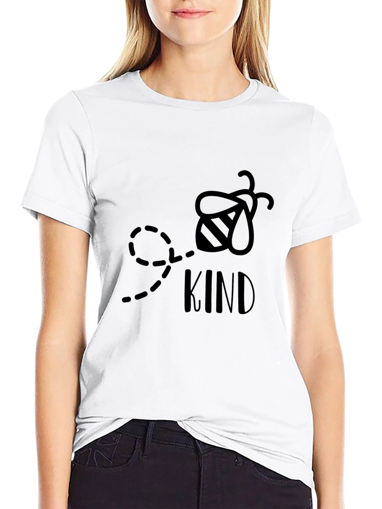 Bee Kind Black Graphic Tee
