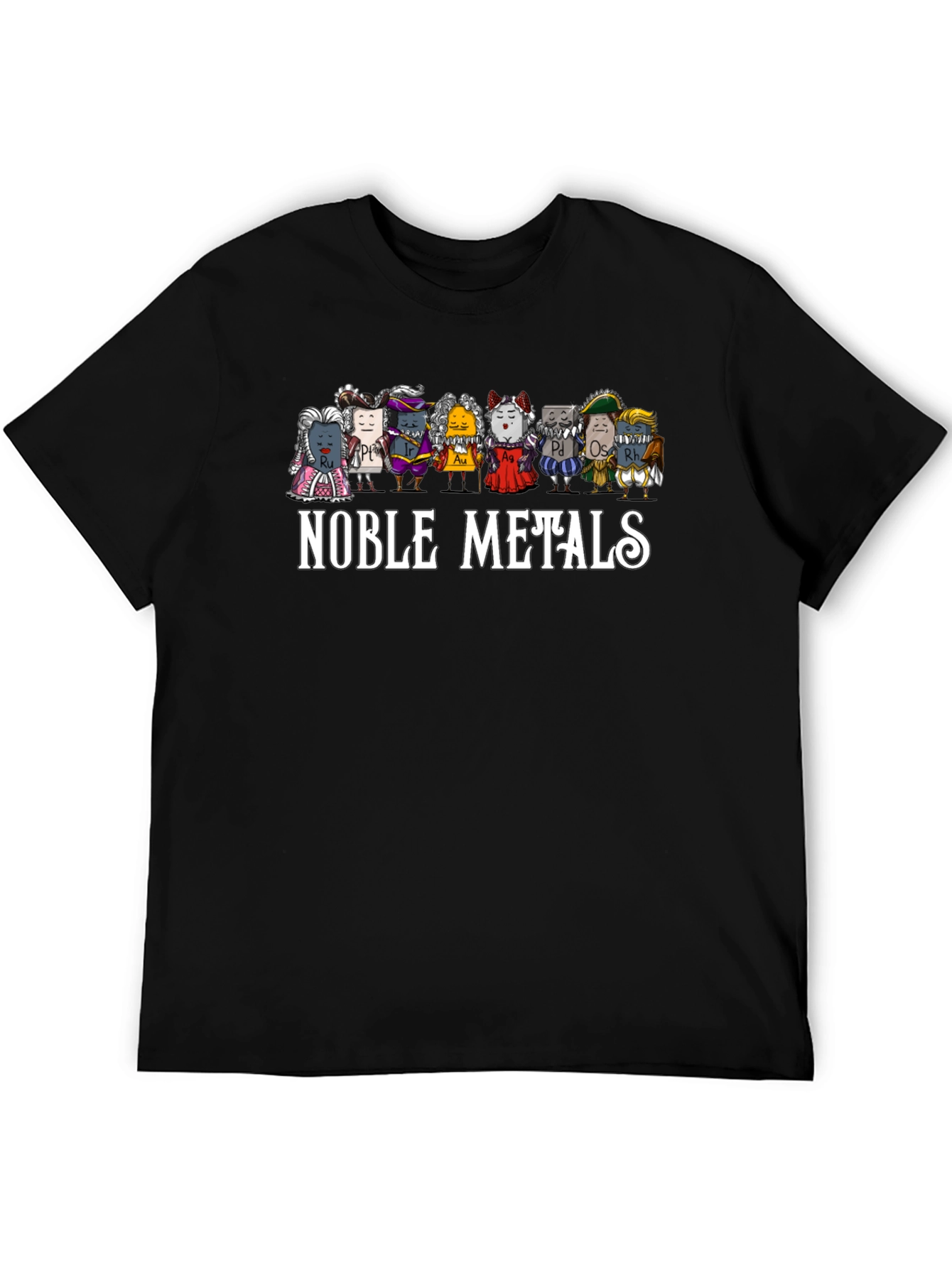 Noble Metals Graphic Tee - Chemistry T-Shirt