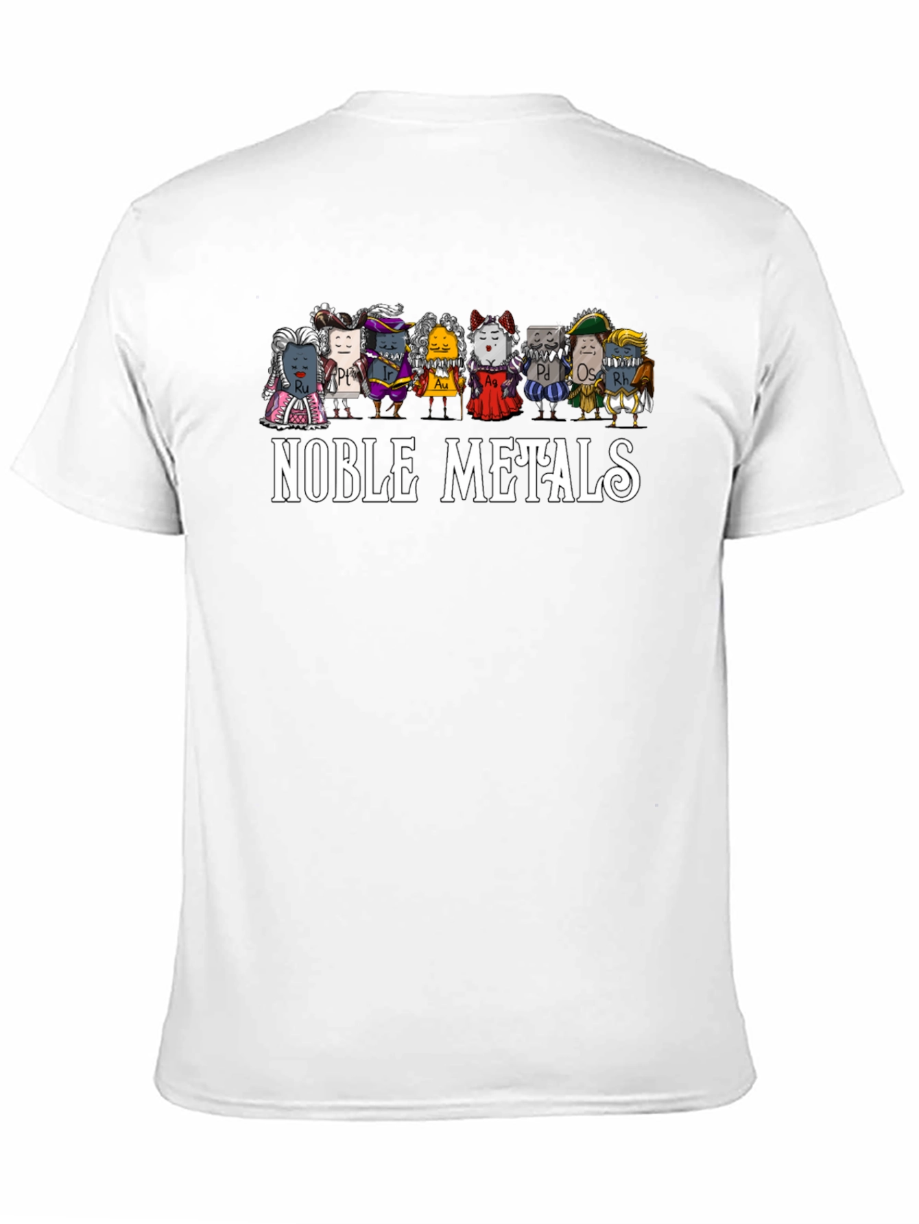 Noble Metals Graphic Tee - Chemistry T-Shirt