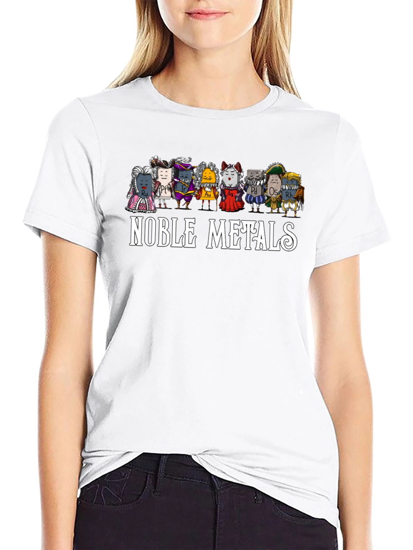 Noble Metals Graphic Tee - Chemistry T-Shirt