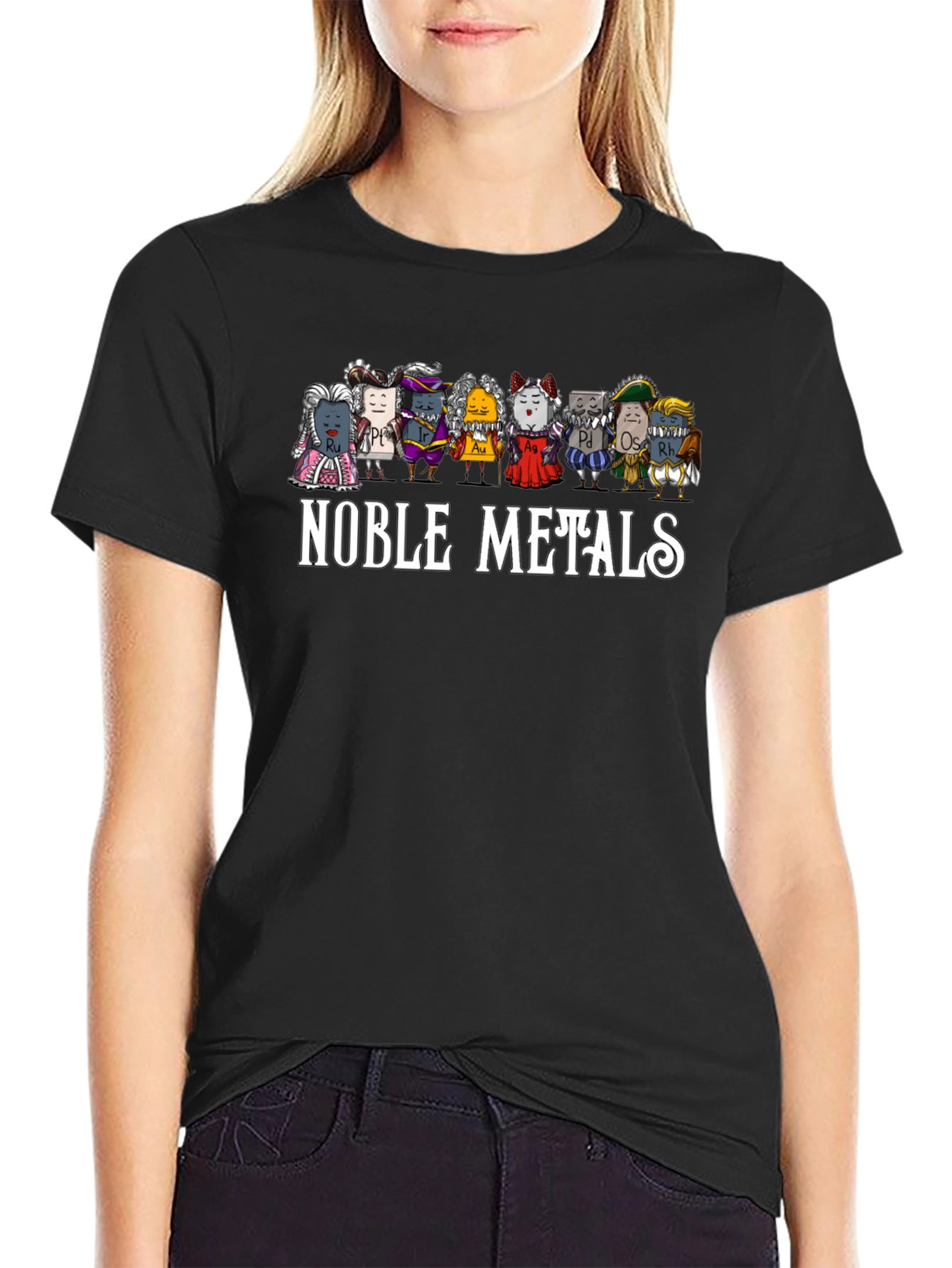 Noble Metals Graphic Tee - Chemistry T-Shirt