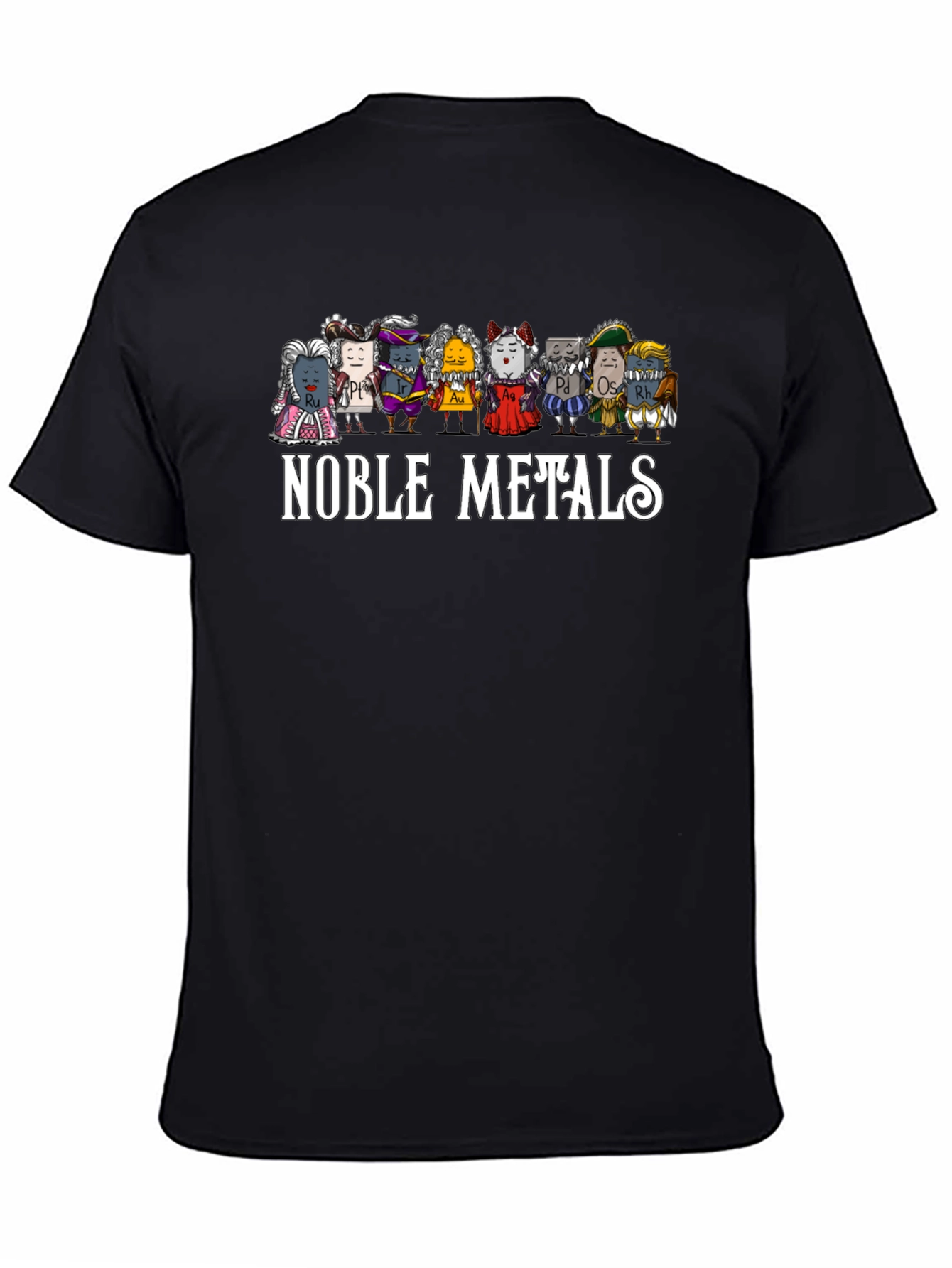 Noble Metals Graphic Tee - Chemistry T-Shirt