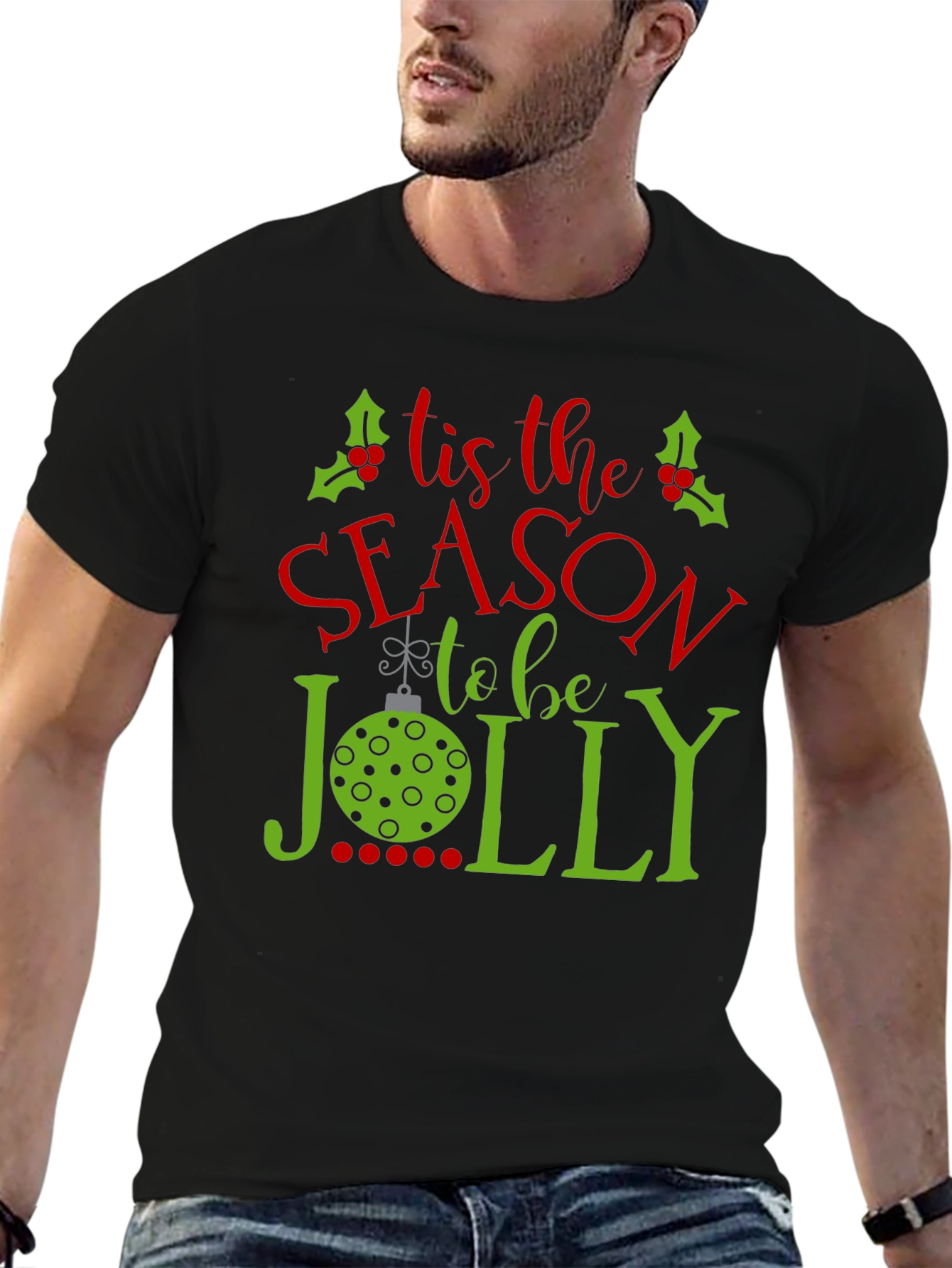 Tis The Season To Be Jolly Graphic Tee