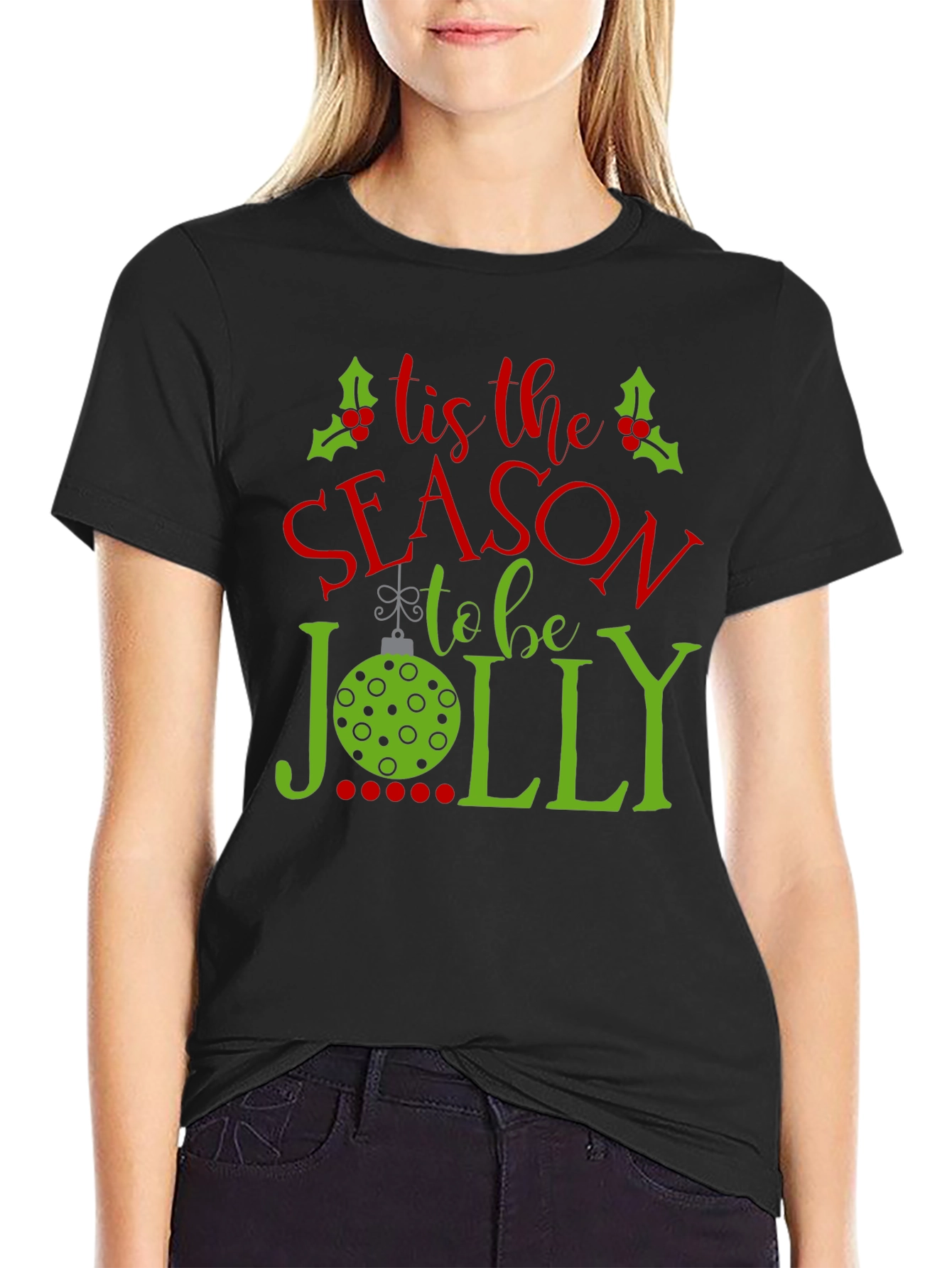 Tis The Season To Be Jolly Graphic Tee