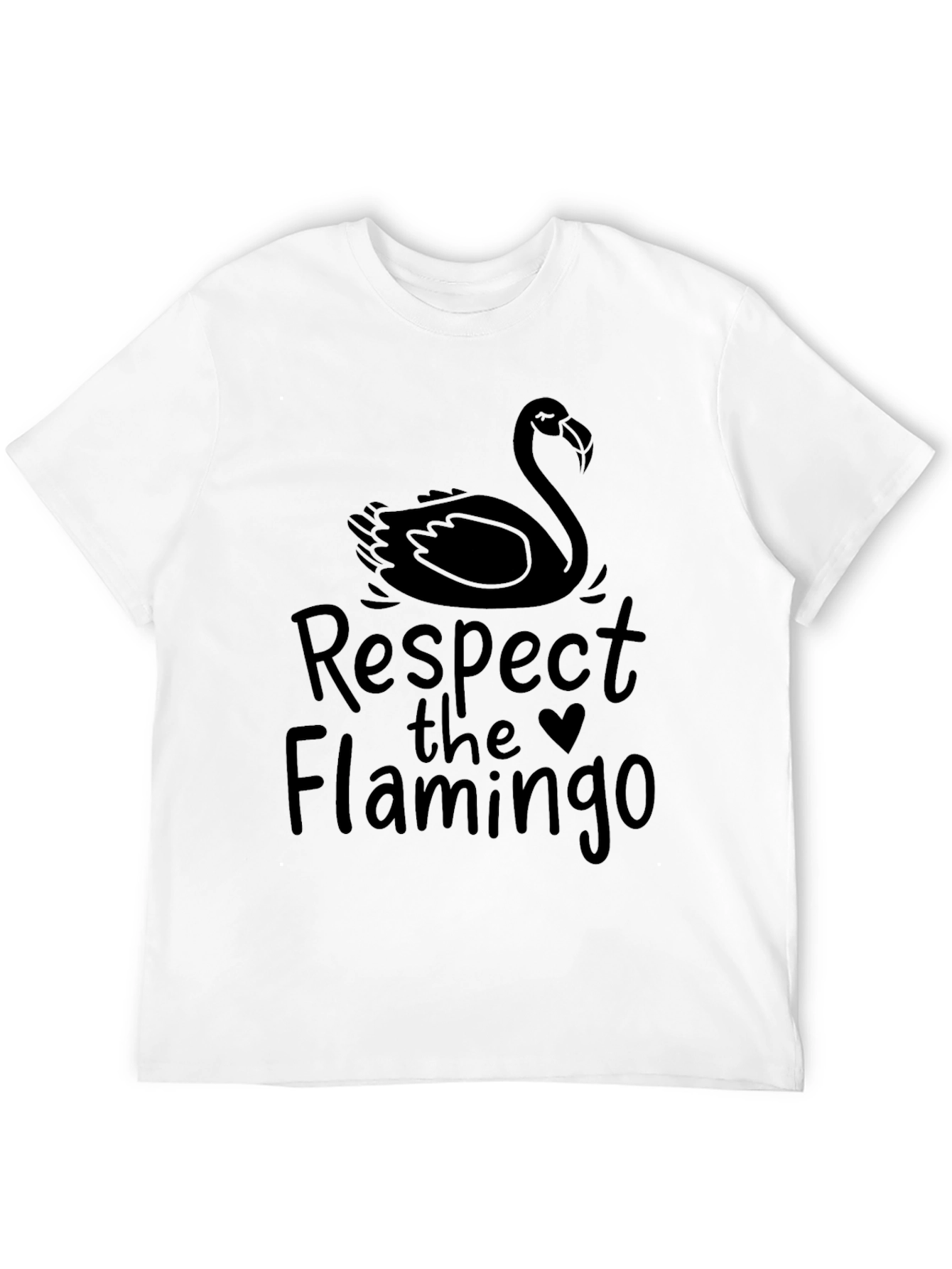 Respect the Flamingo Graphic T-Shirt