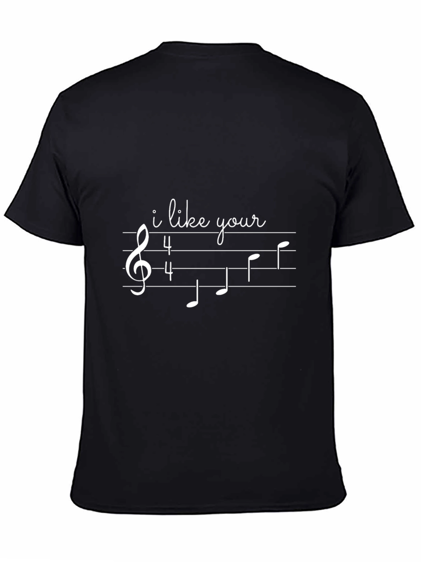 Music Note T-Shirt - I Like Your Face