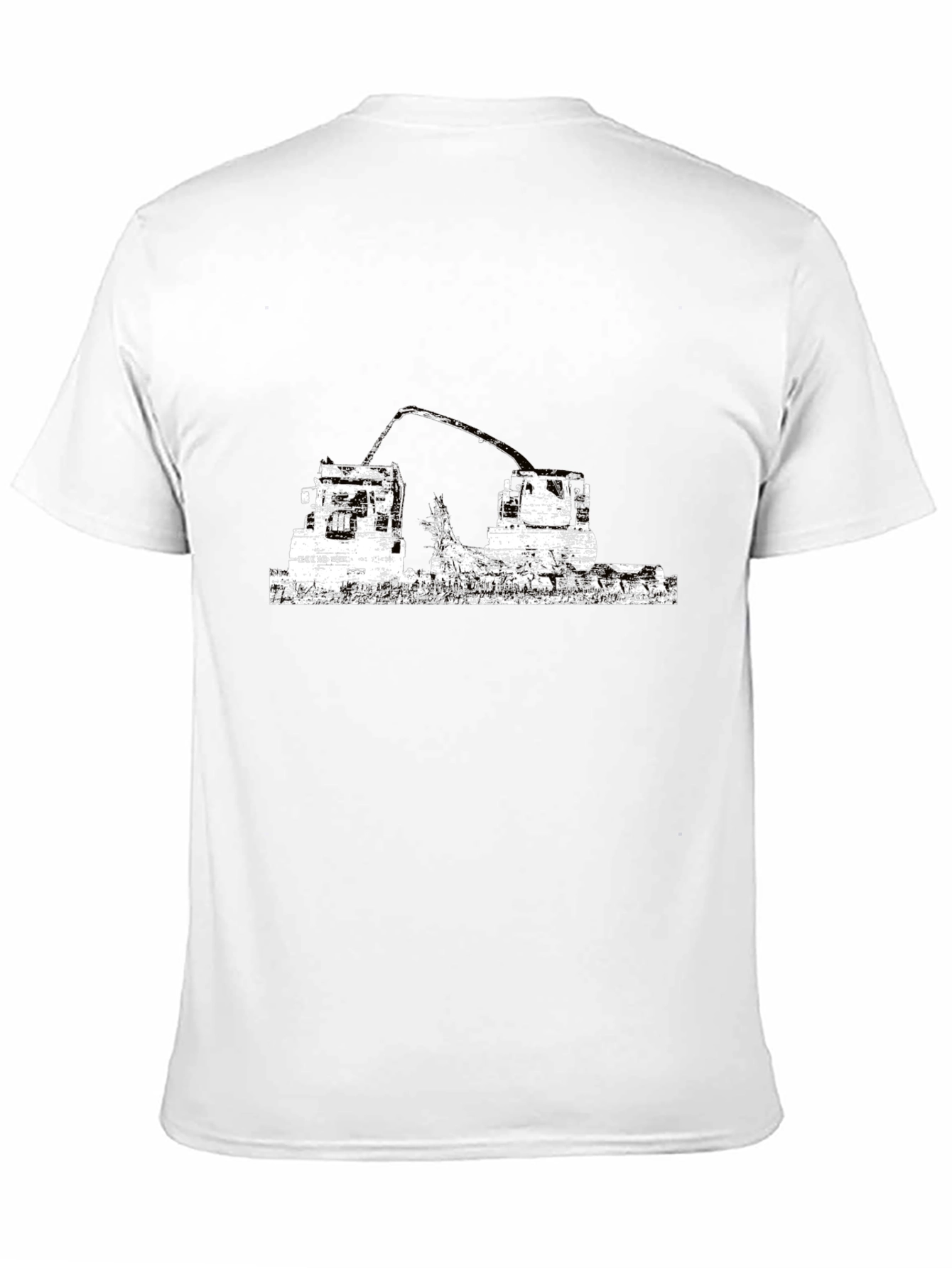 Ruins Graphic Tee - Black Cotton T-Shirt