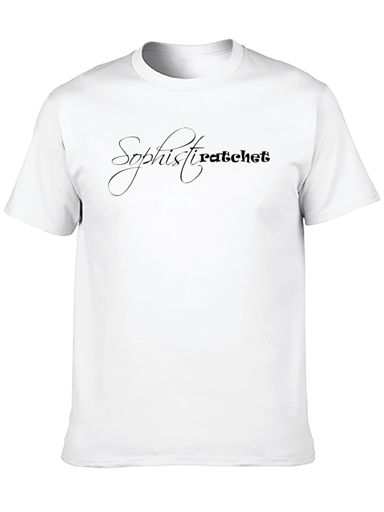 Sophistiratchet Black Graphic T-Shirt
