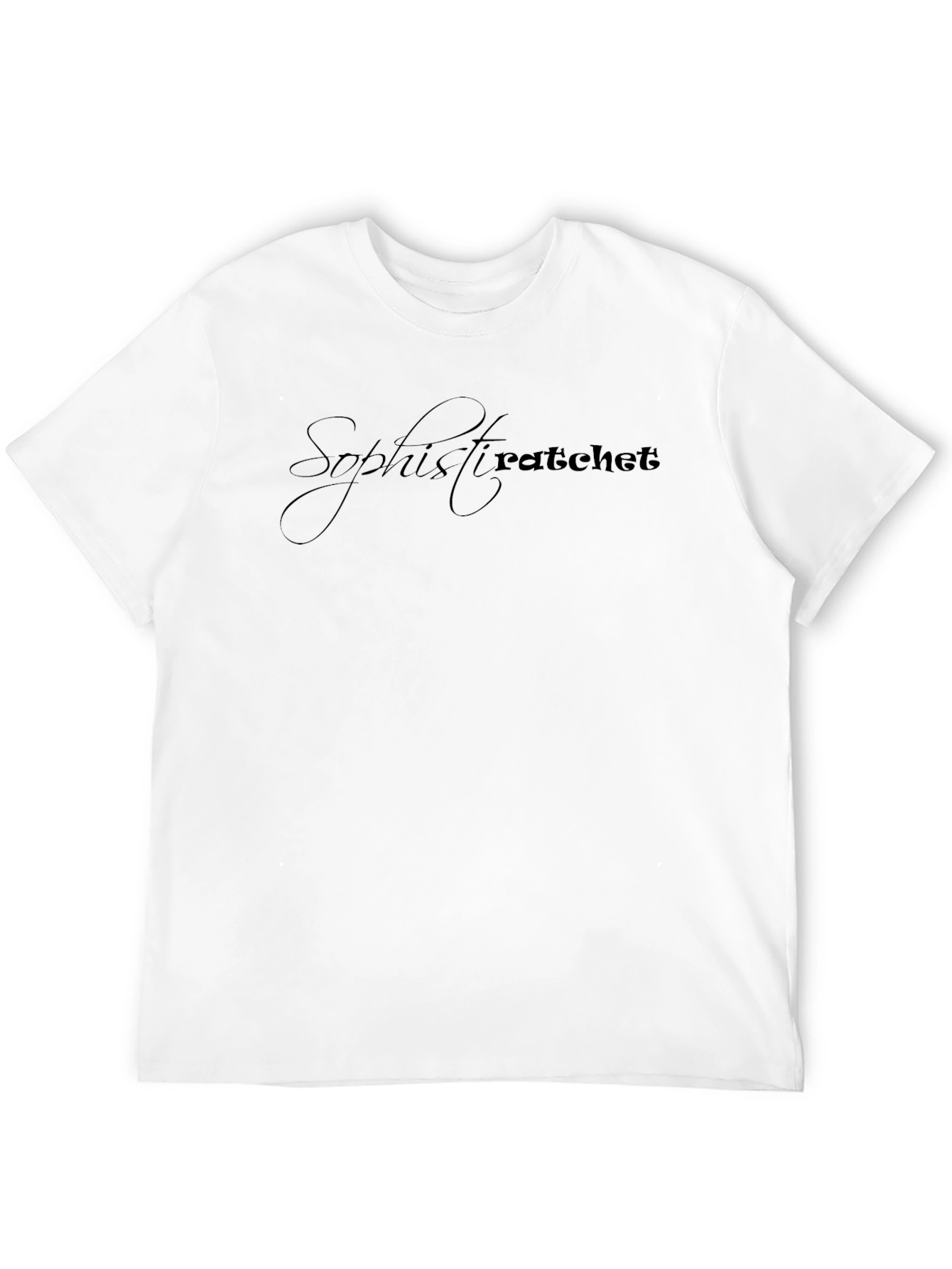 Sophistiratchet Black Graphic T-Shirt