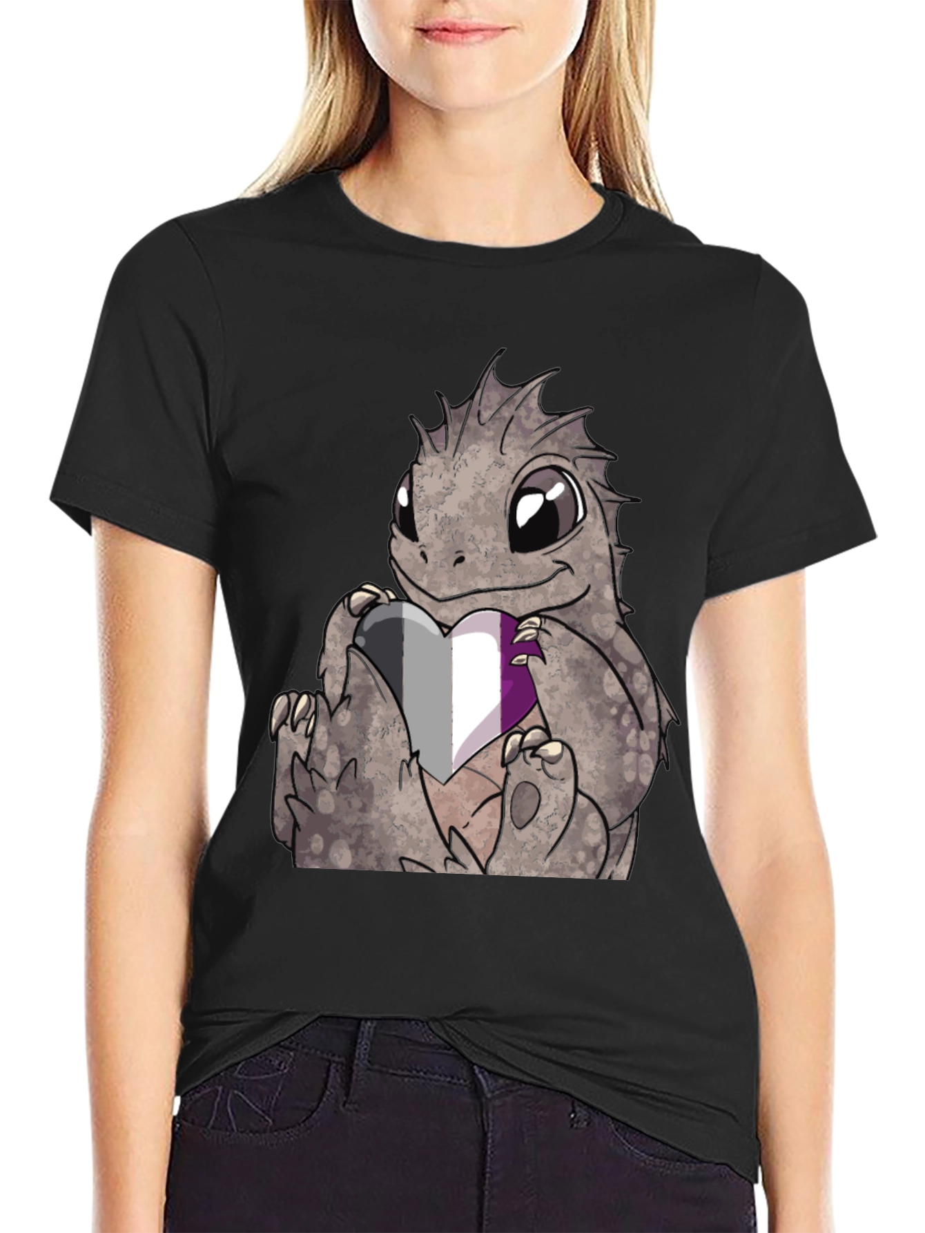 Asexual Pride Dragon T-Shirt