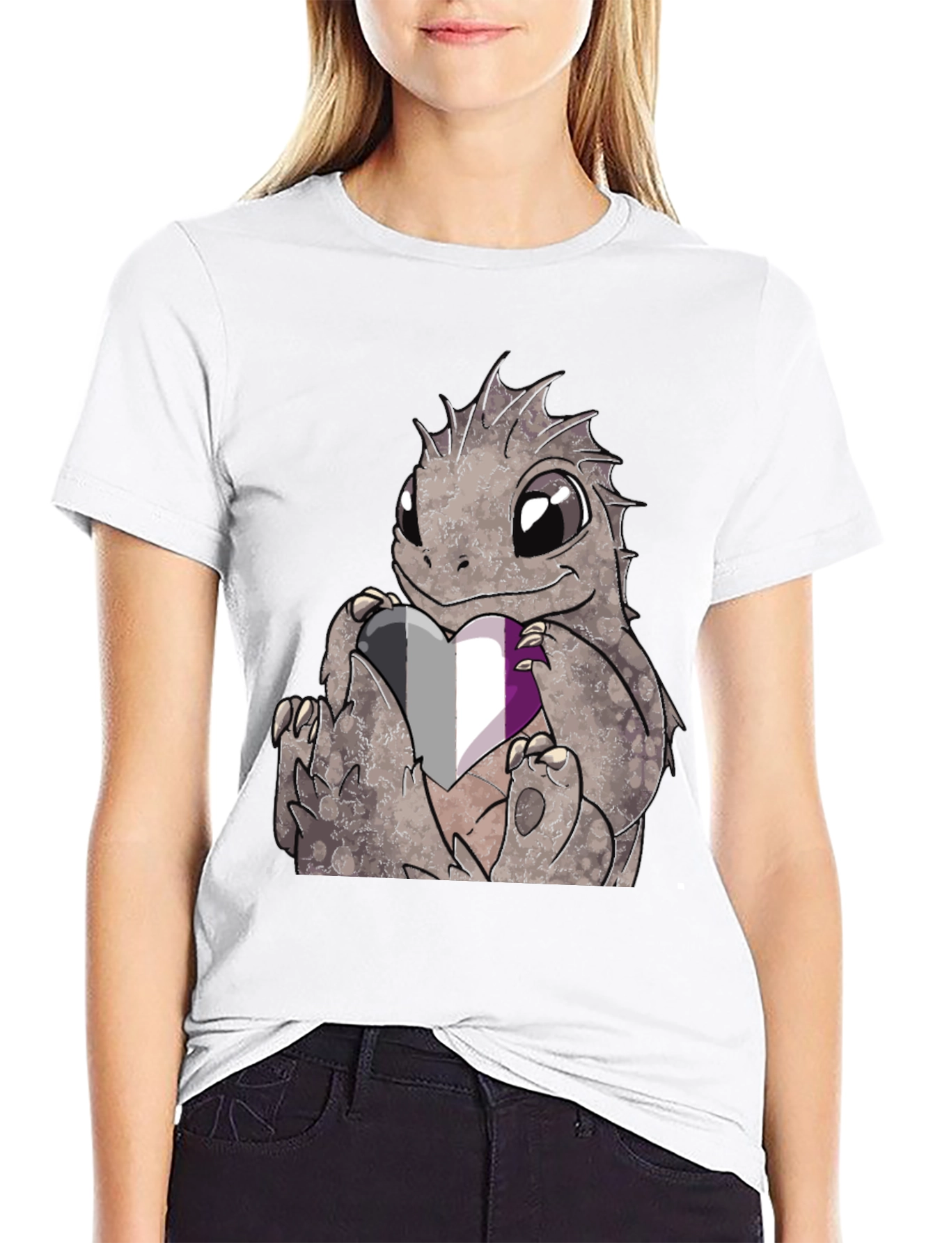 Asexual Pride Dragon T-Shirt