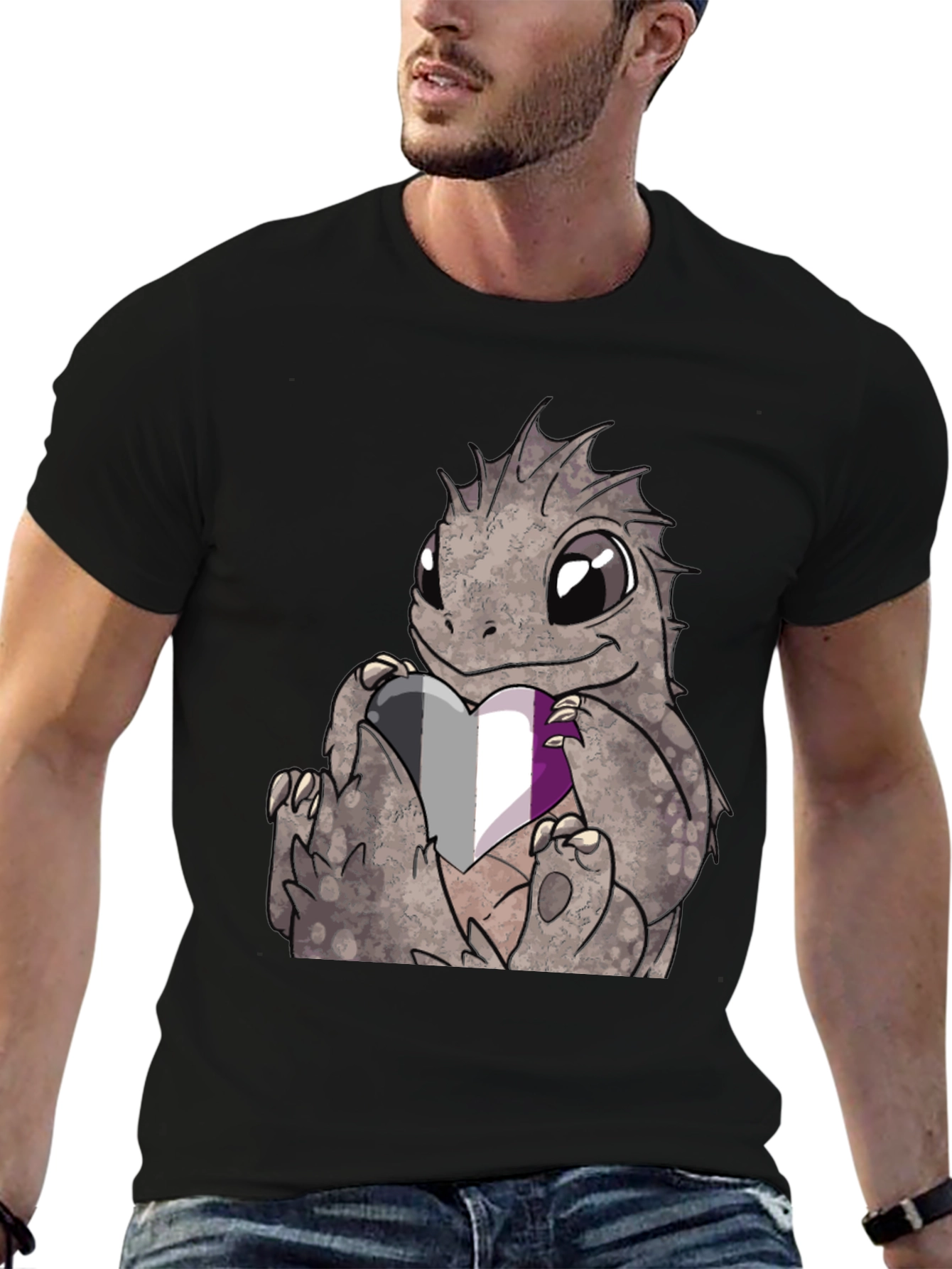 Asexual Pride Dragon T-Shirt