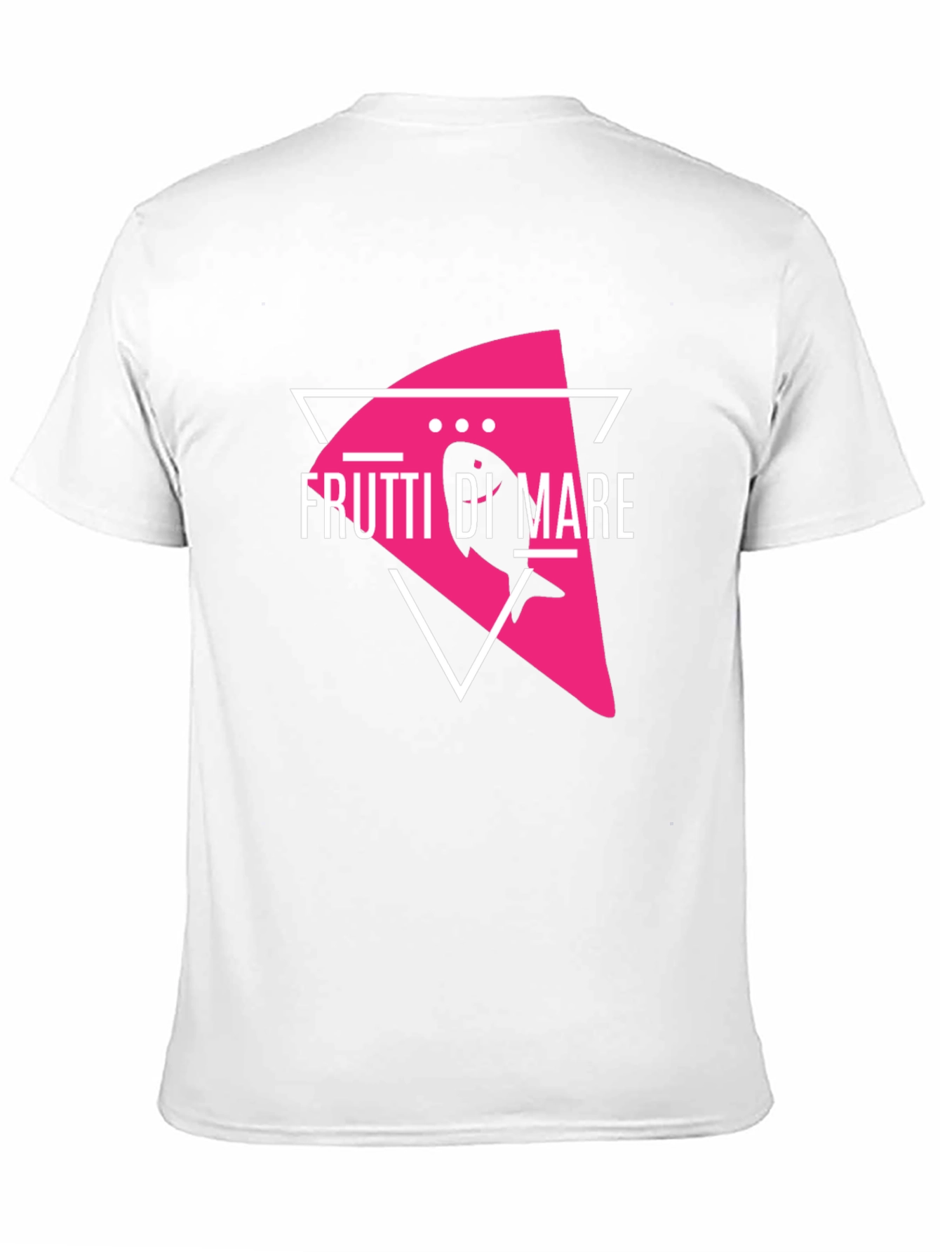 Frutti di Mare Black T-Shirt - Sea Food Design