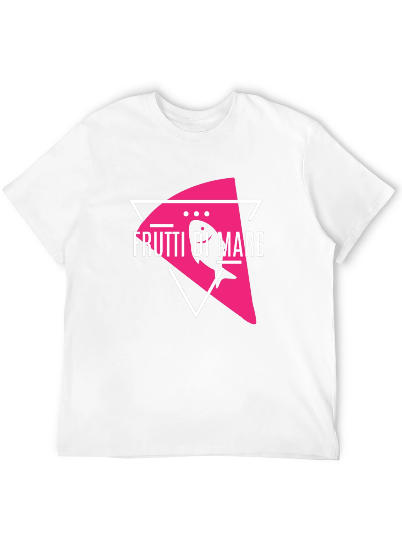 Frutti di Mare Black T-Shirt - Sea Food Design