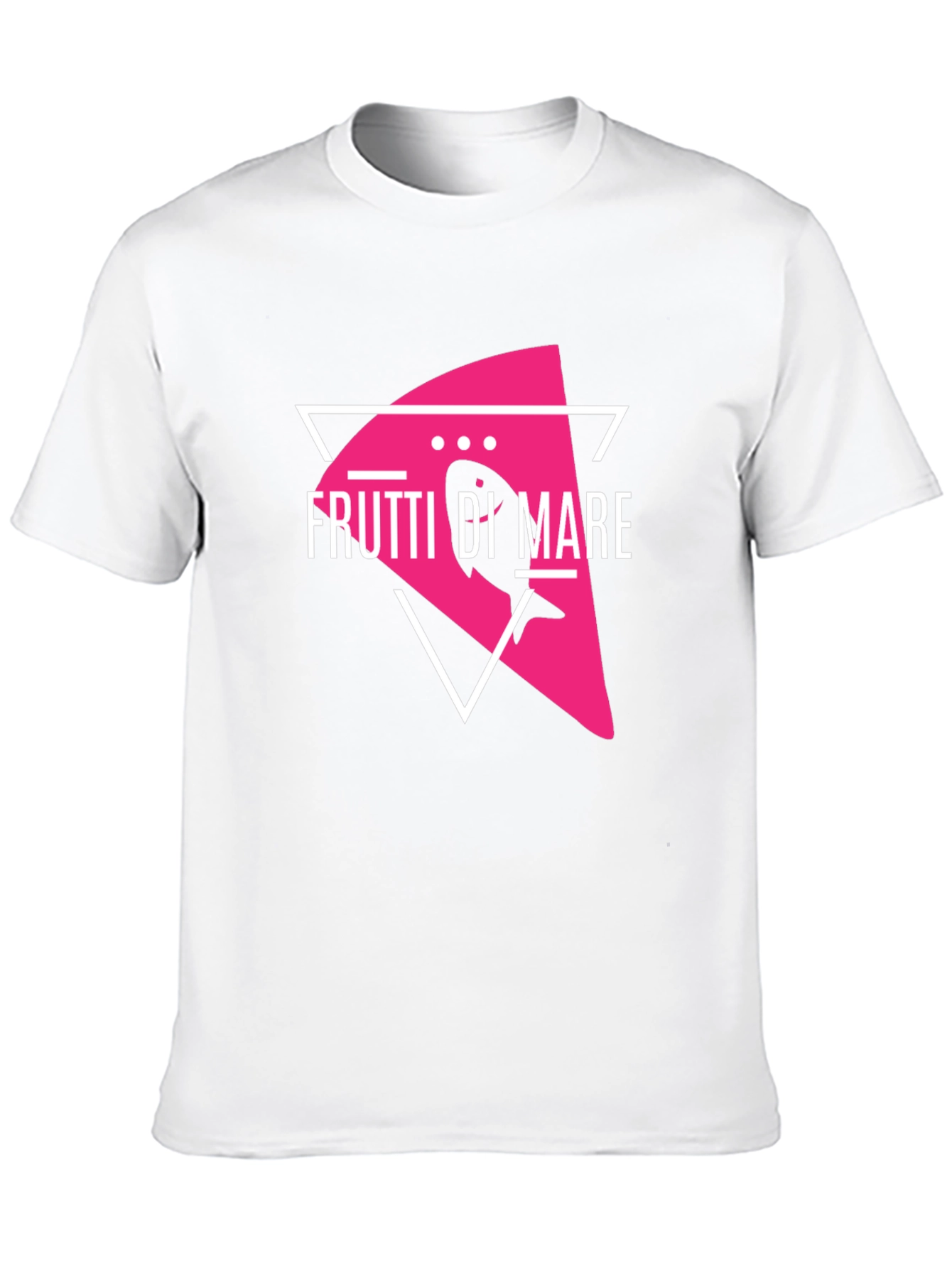 Frutti di Mare Black T-Shirt - Sea Food Design