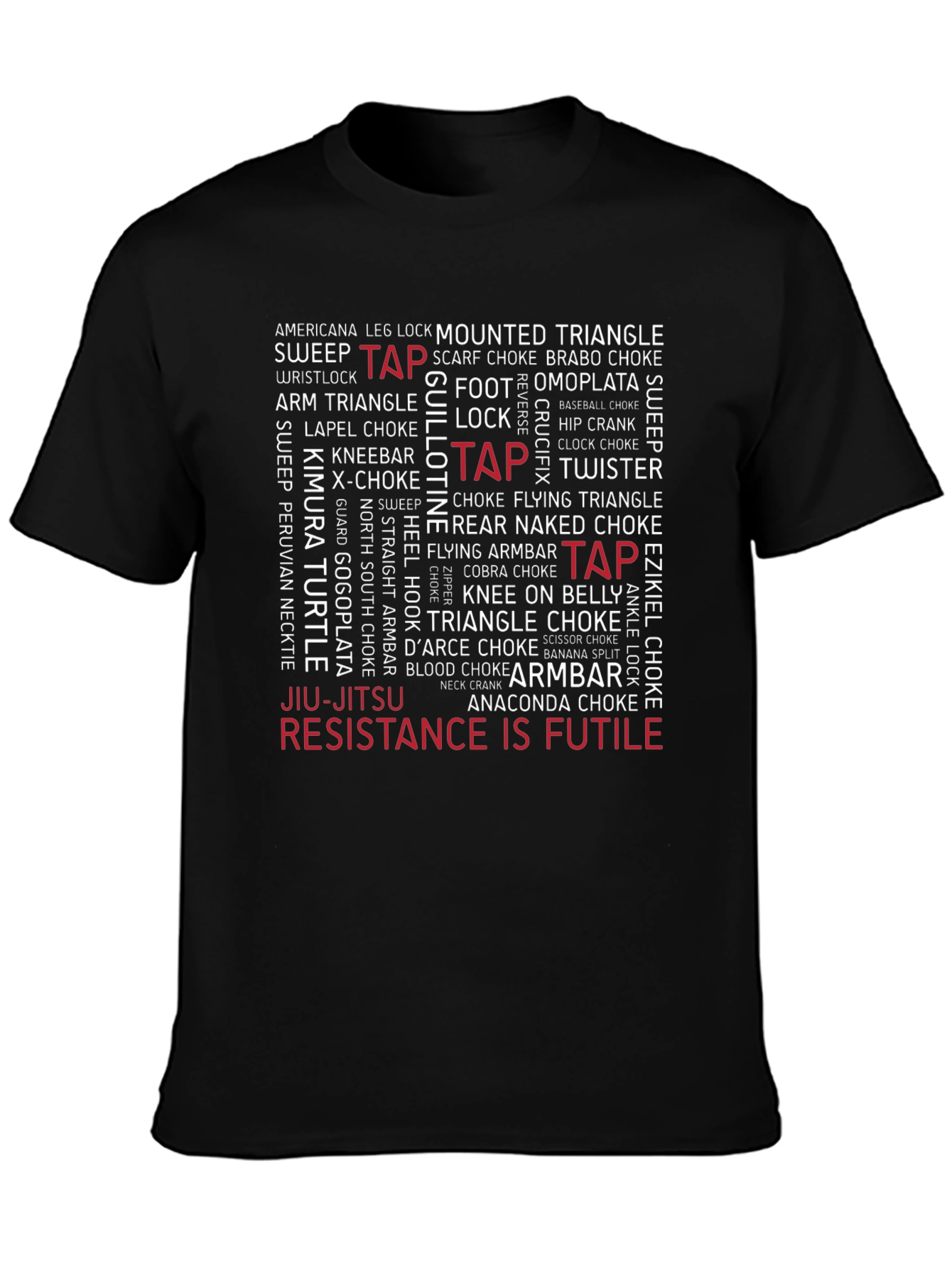 Jiu-Jitsu Submission T-Shirt | Resistance is Futile