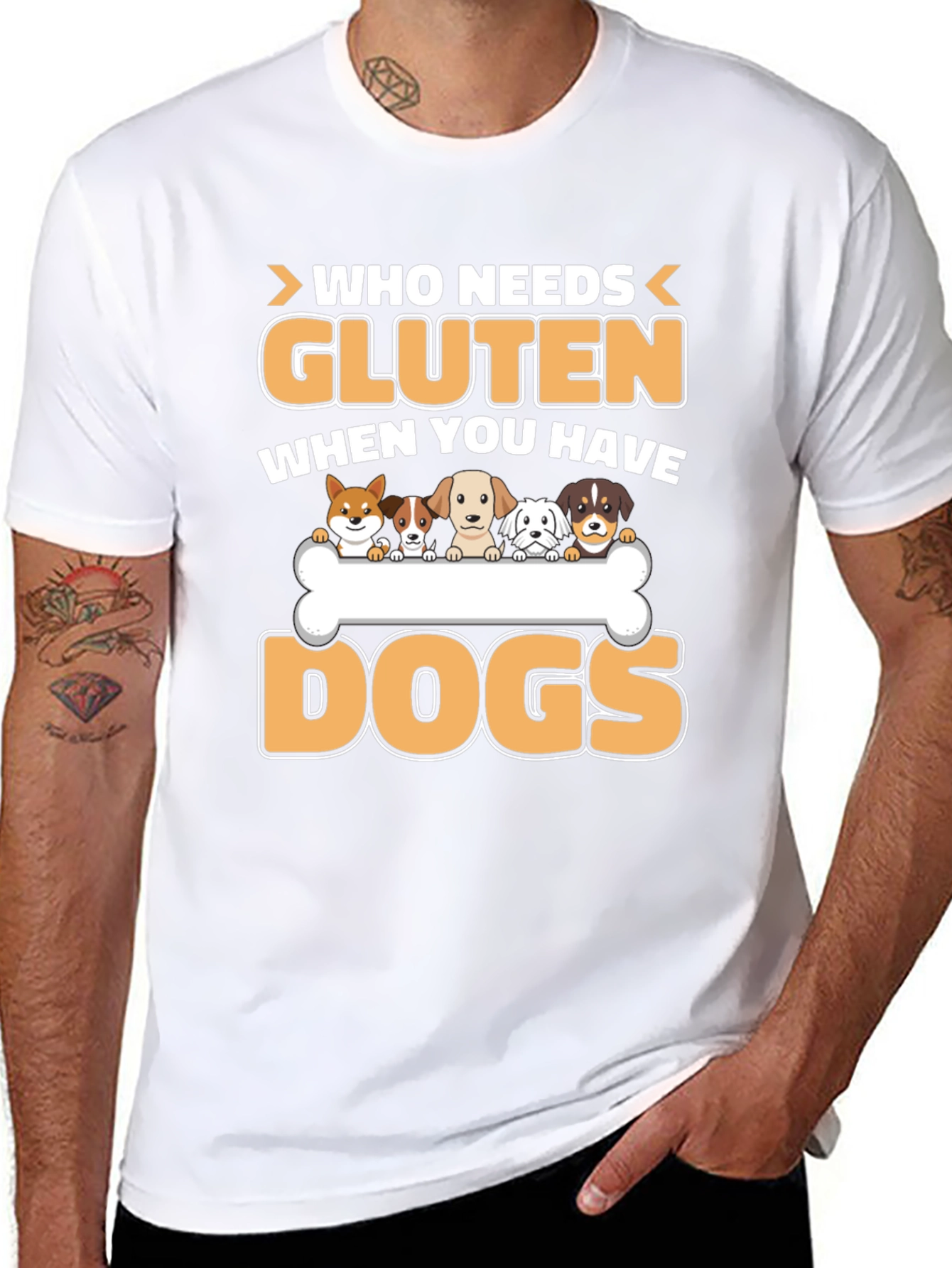 Gluten? Who Needs It? Dog T-Shirt