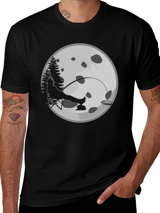 Fisherman Moon Graphic Tee