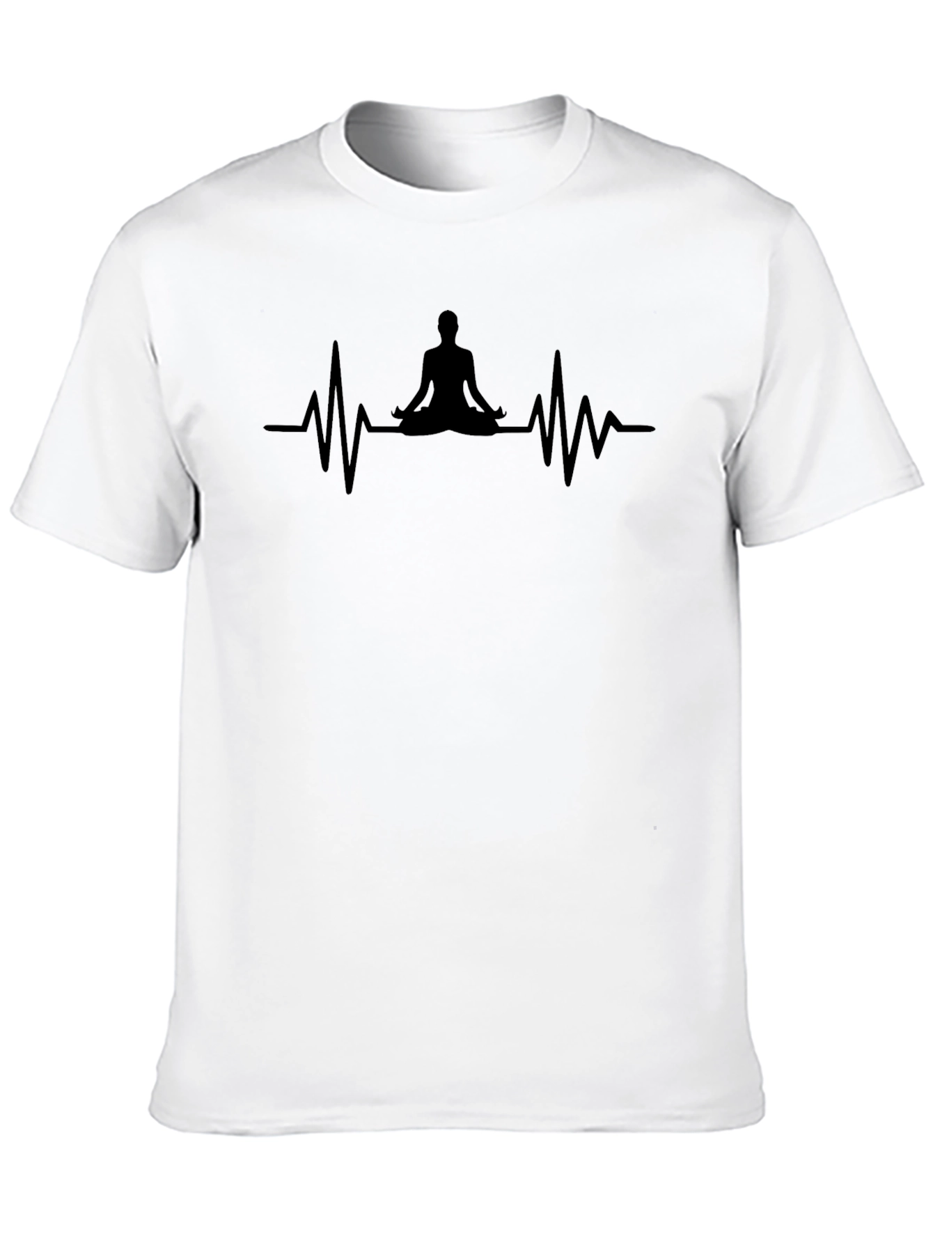 Yoga Heartbeat T-Shirt - Meditate in Style!