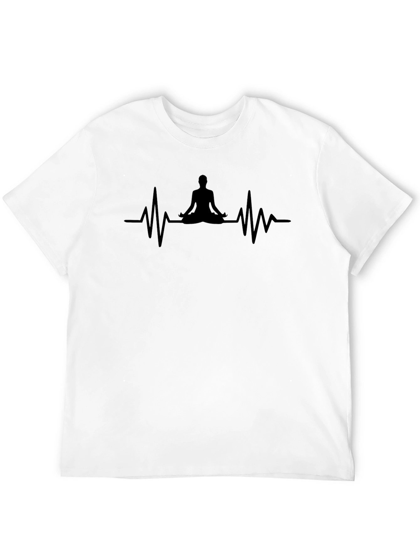 Yoga Heartbeat T-Shirt - Meditate in Style!