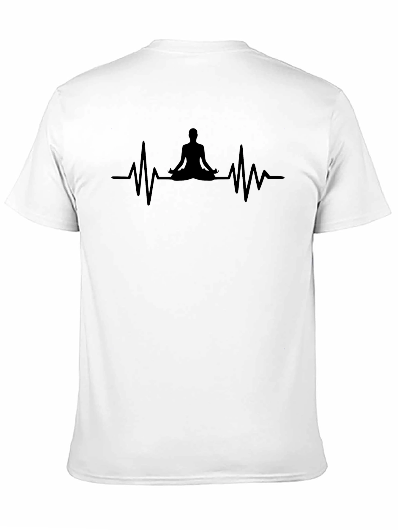 Yoga Heartbeat T-Shirt - Meditate in Style!
