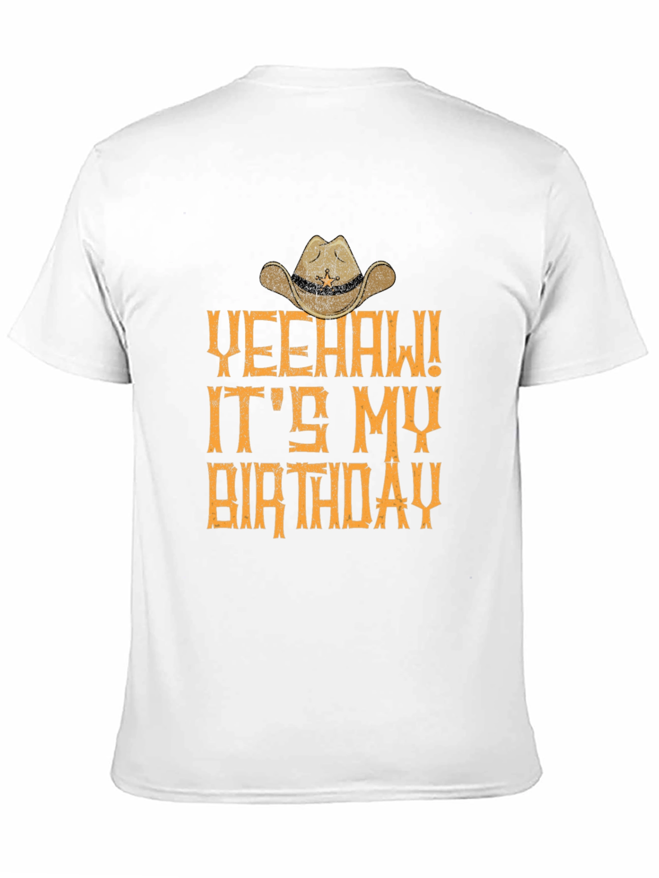 Yeehaw Its My Birthday T-Shirt - Western Cowboy Style