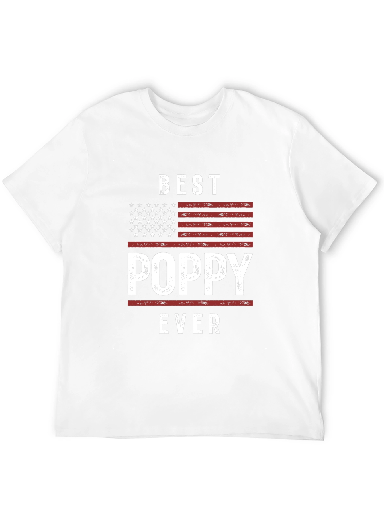 Best Poppy Ever American Flag Graphic Tee