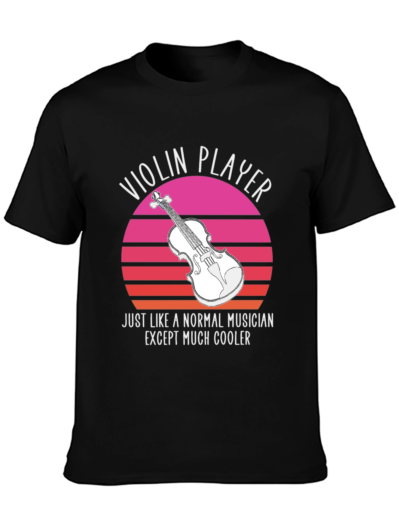 Violin Player T-Shirt - Musician Novelty Tee