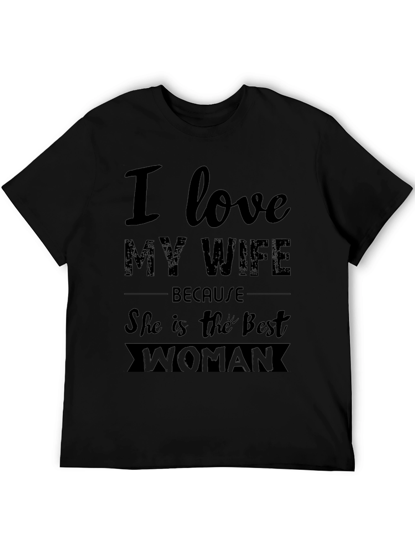 I Love My Wife Mens Graphic Tee