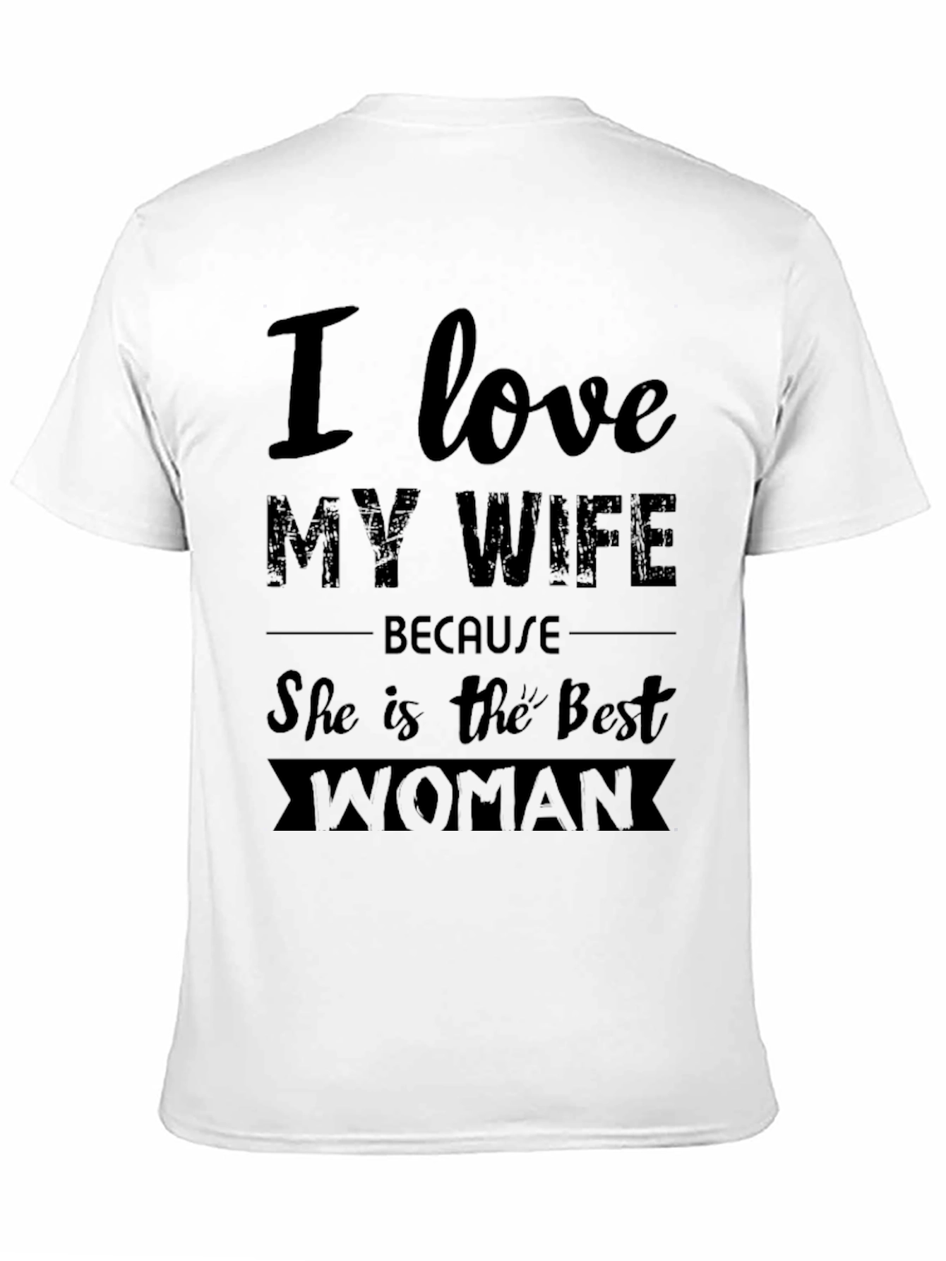 I Love My Wife Mens Graphic Tee