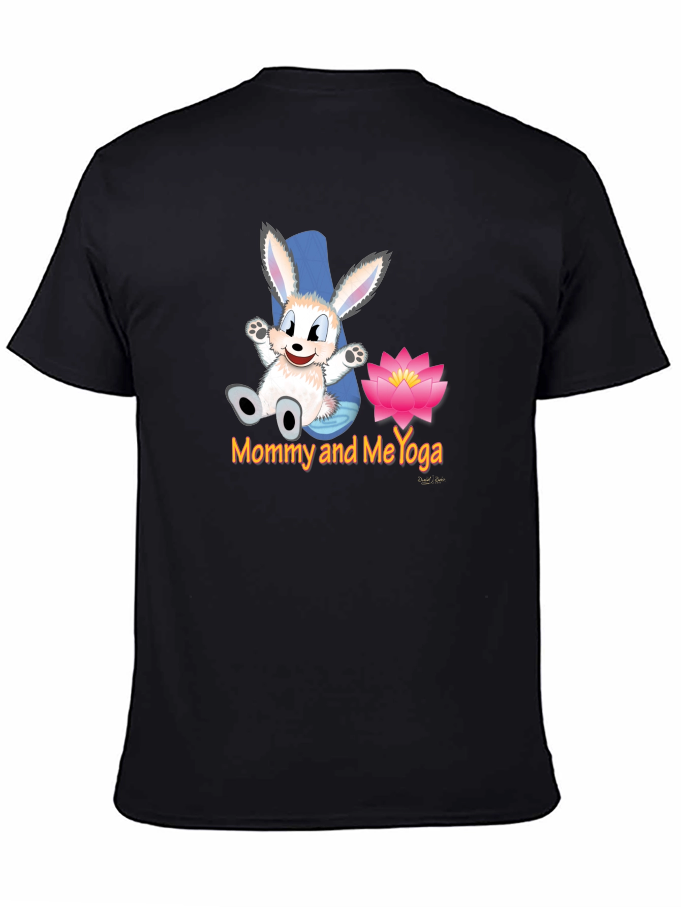 Mommy and Me Yoga Bunny Tee