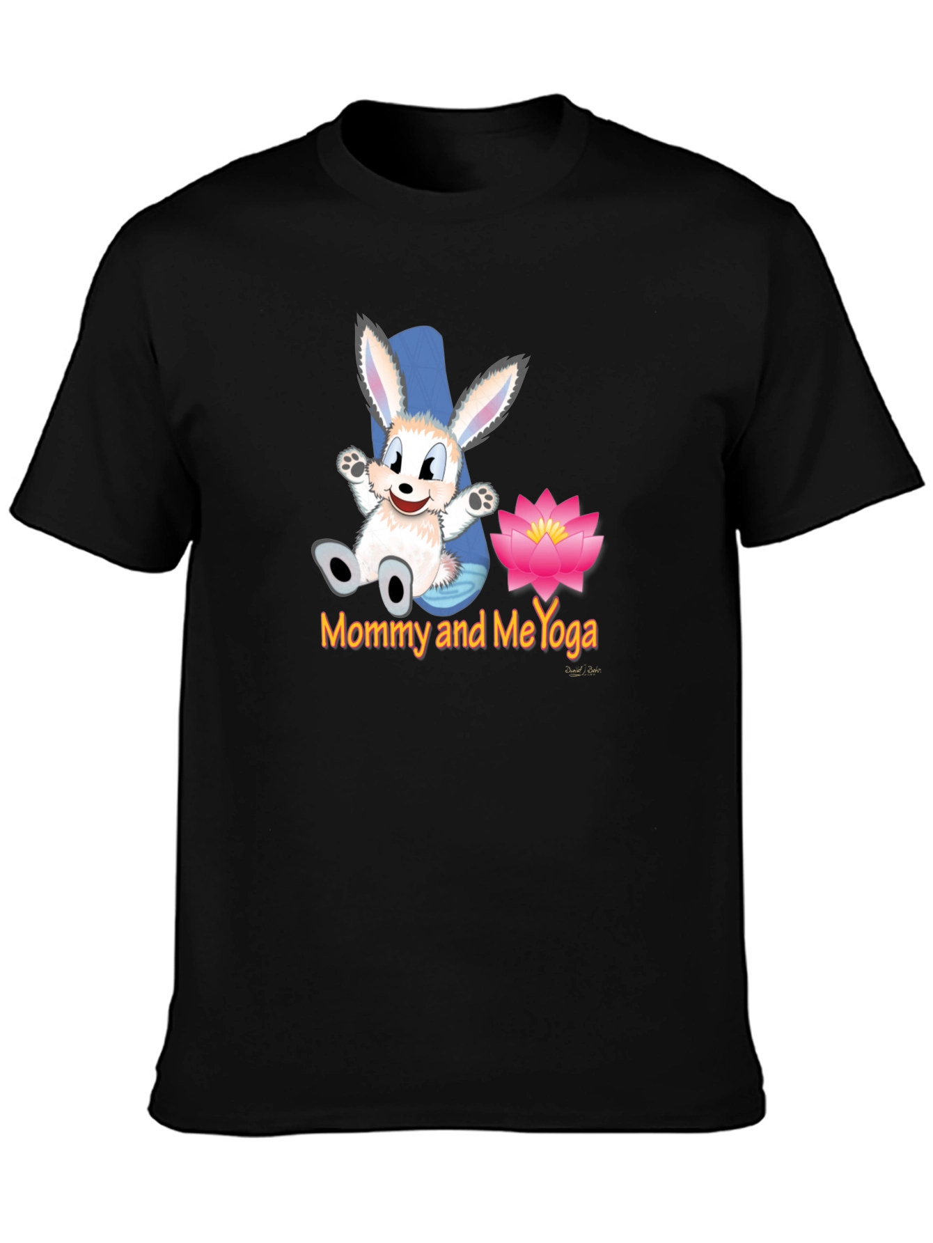 Mommy and Me Yoga Bunny Tee
