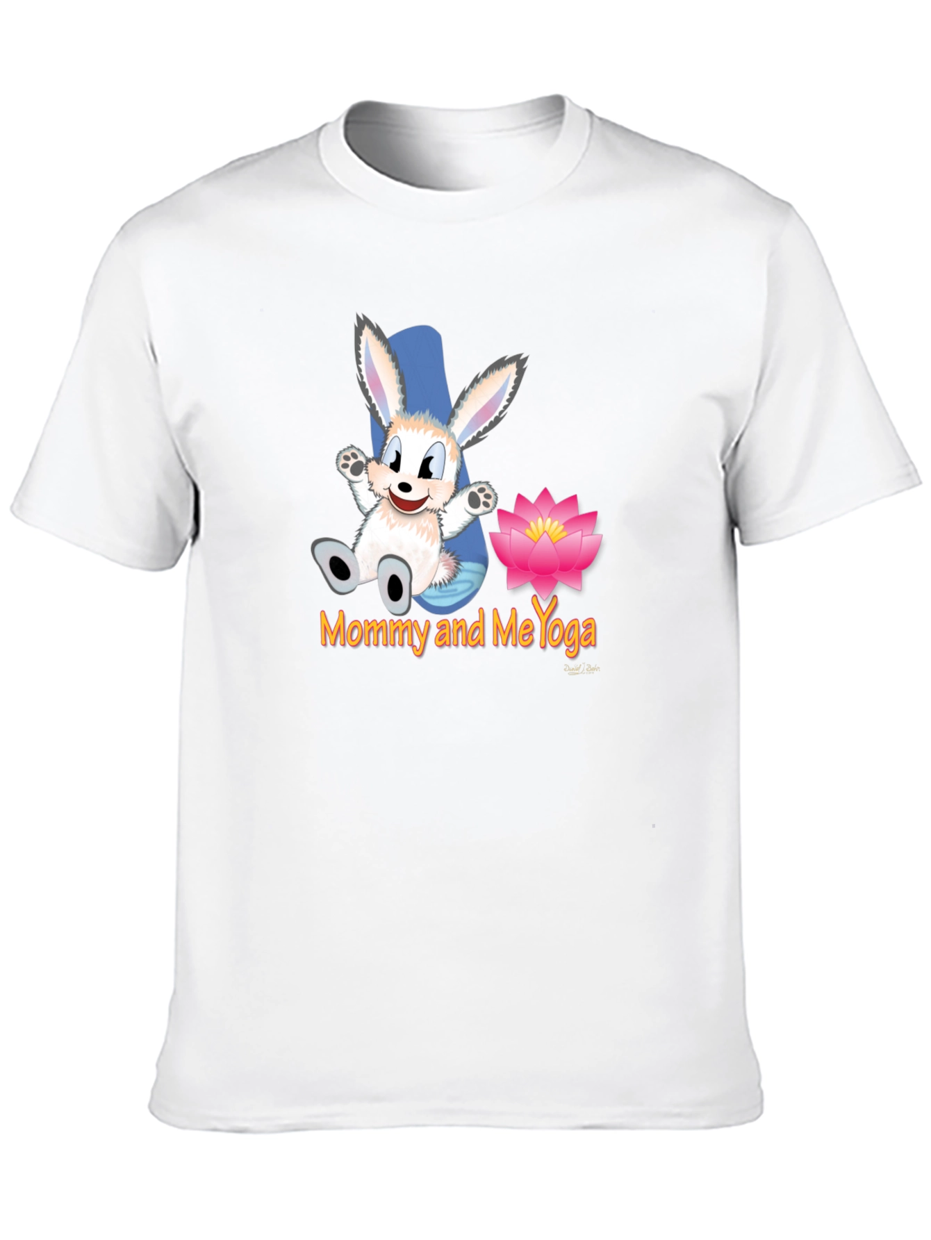 Mommy and Me Yoga Bunny Tee