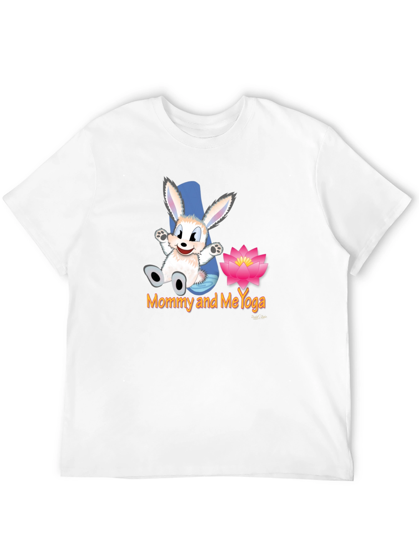 Mommy and Me Yoga Bunny Tee