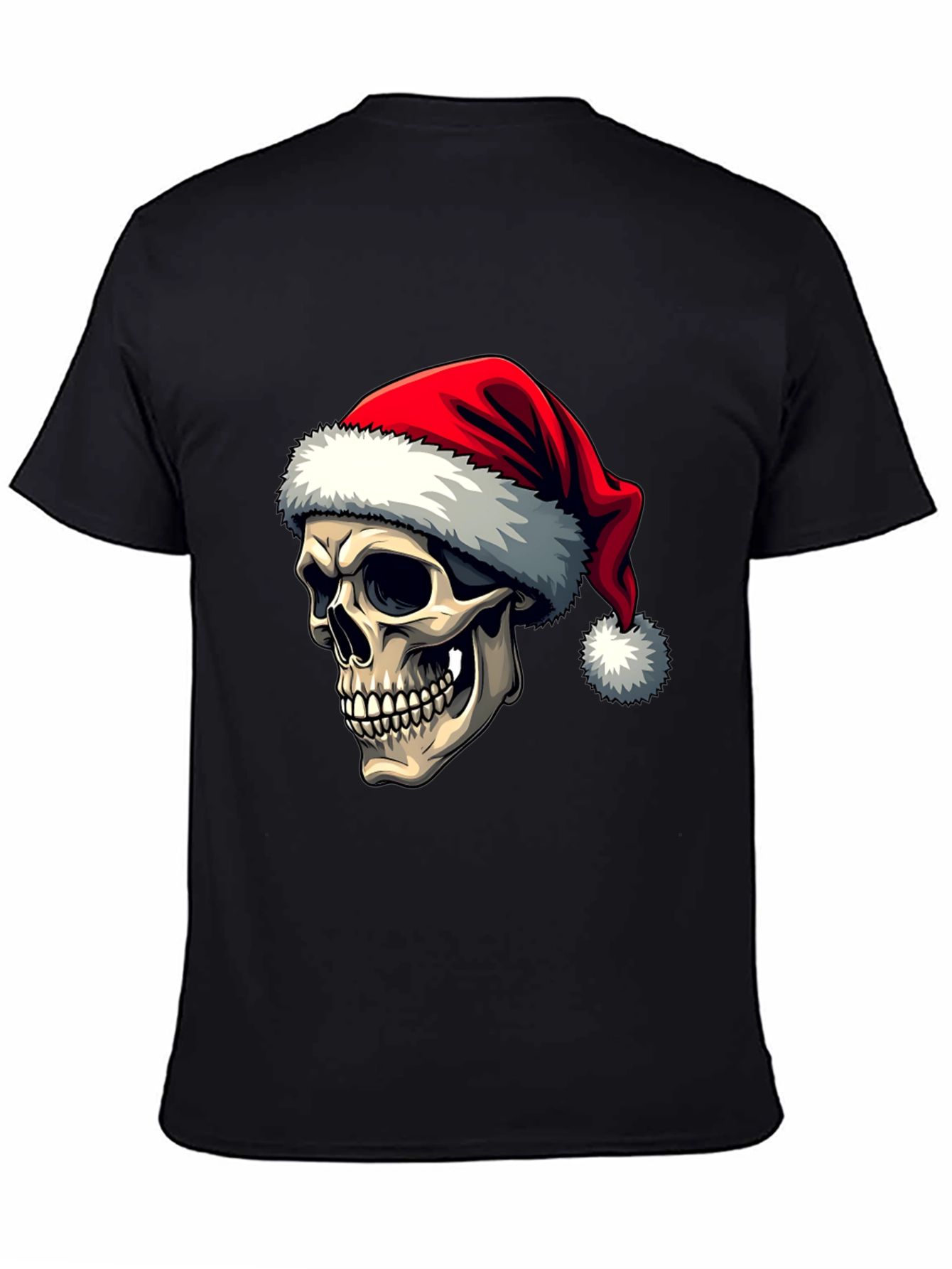 Santa Skull Graphic Tee